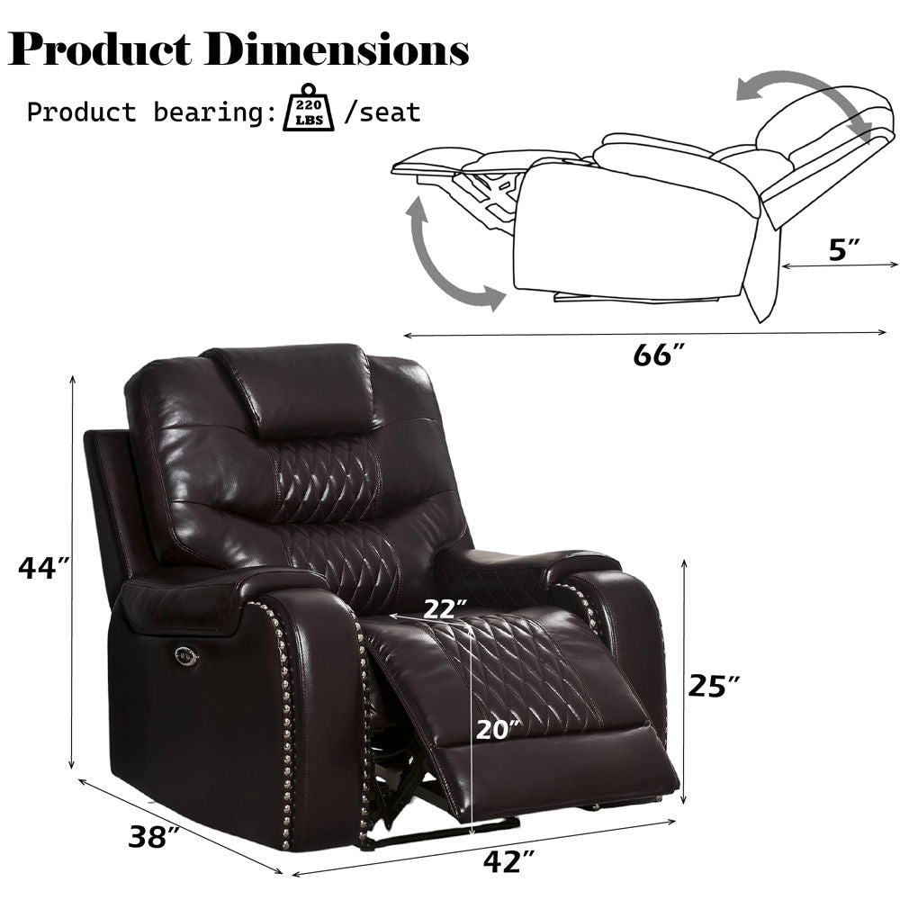 Braylon - Recliner - Urban Living Furniture (Los Angeles, CA)