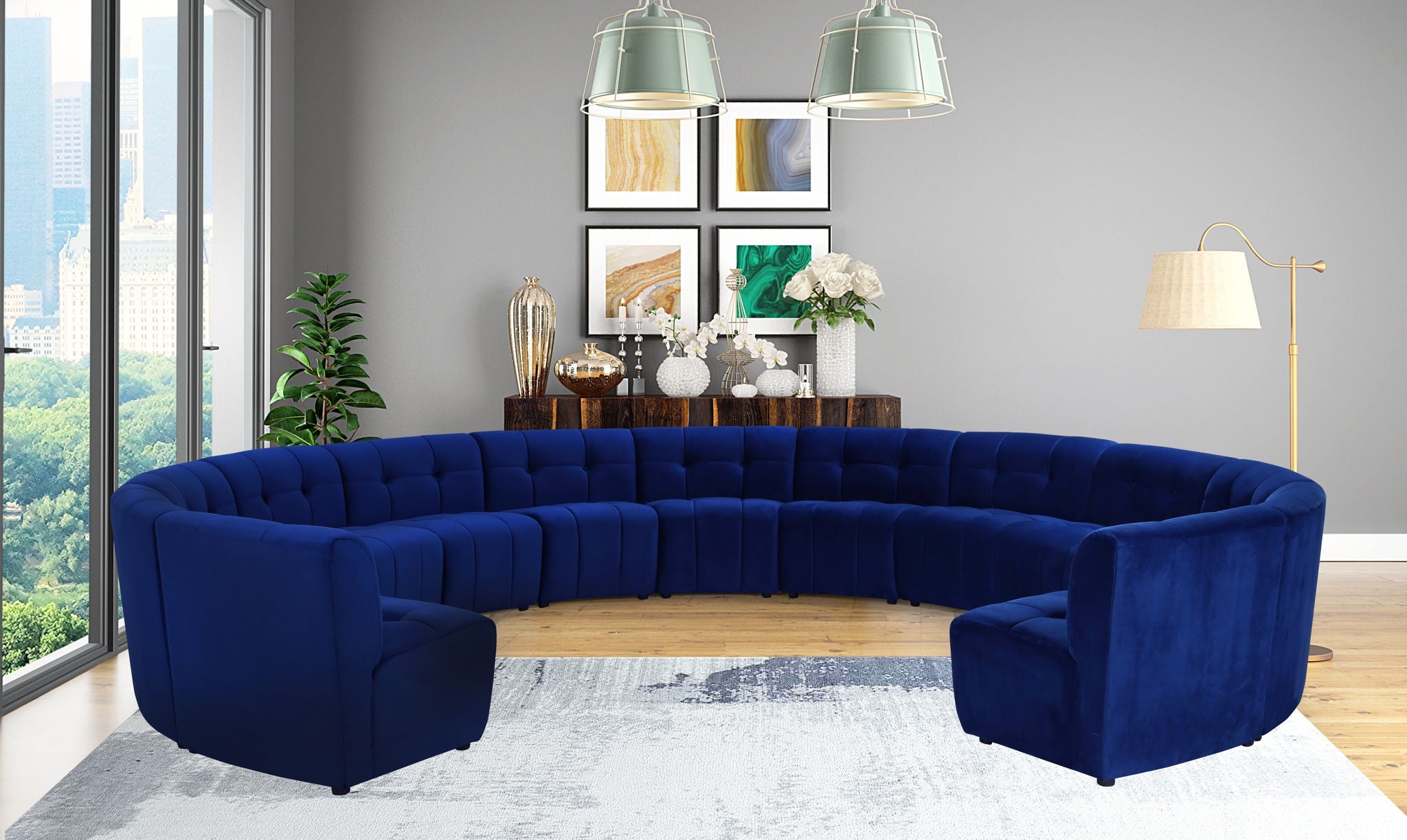 Limitless - 13 Pc. Modular Sectional - Urban Living Furniture (Los Angeles, CA)