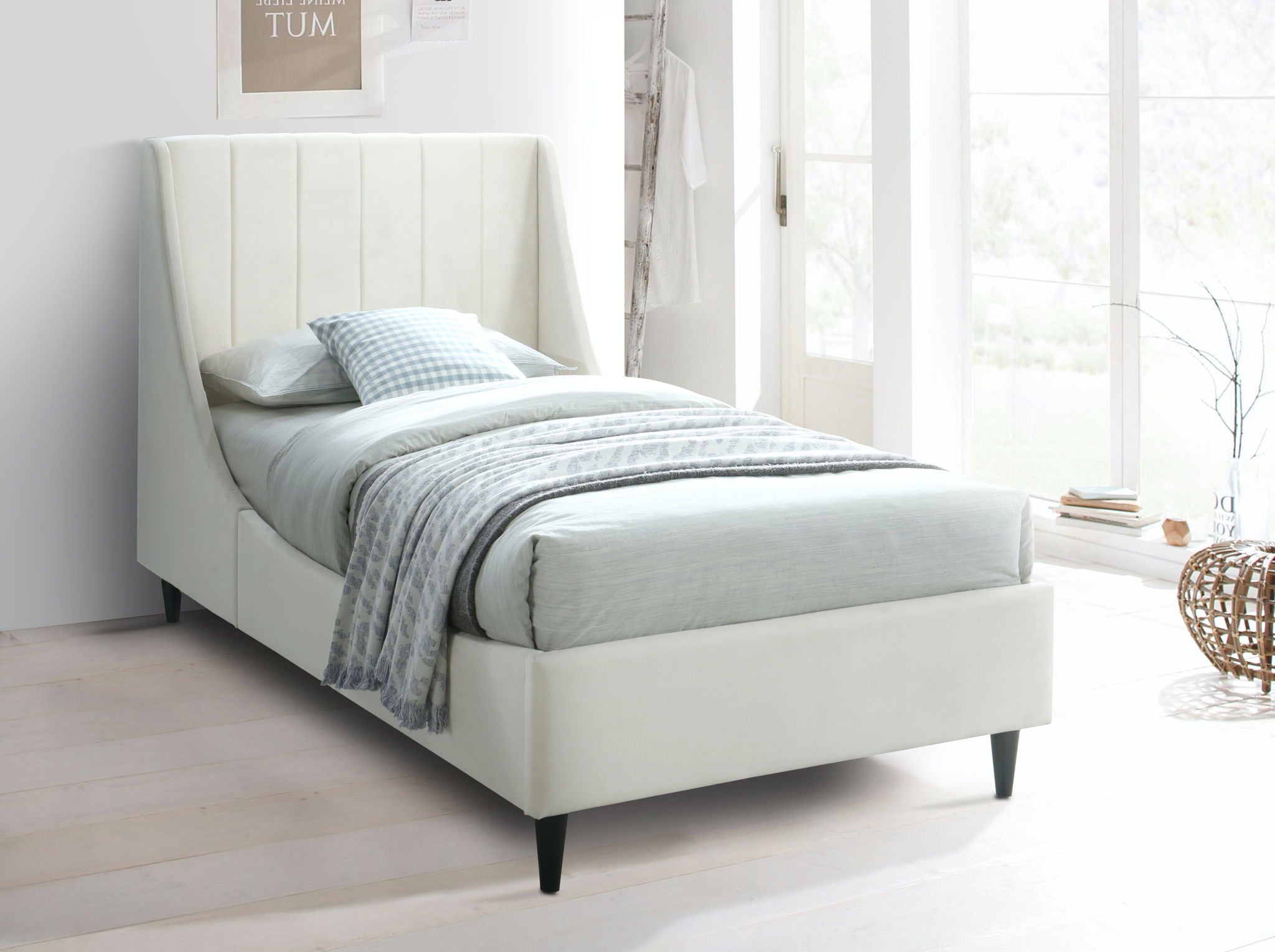 Eva - Velvet Bed - Urban Living Furniture (Los Angeles, CA)