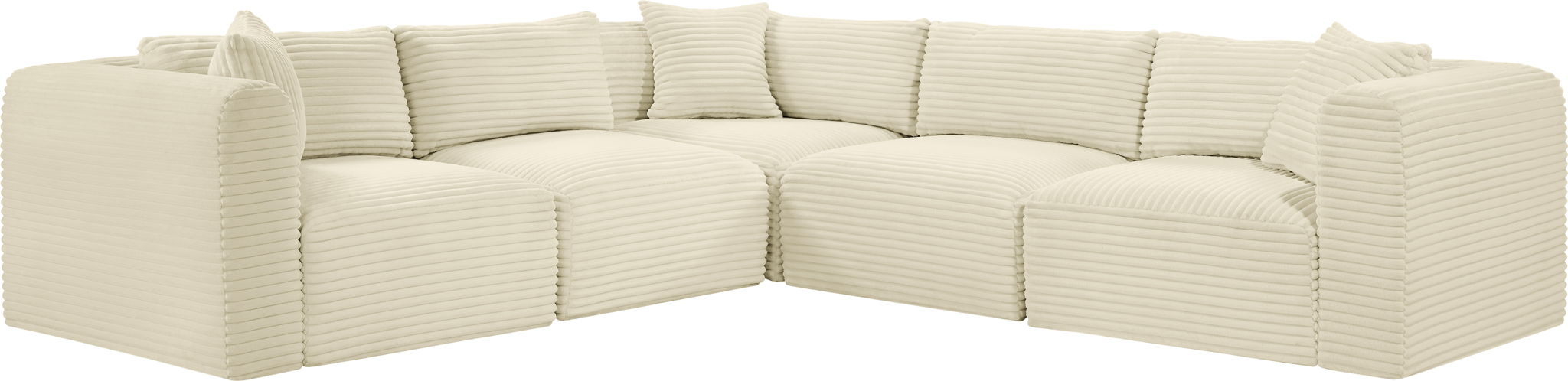 Shaggy - 5 Piece Modular Corner Sectional - Urban Living Furniture (Los Angeles, CA)