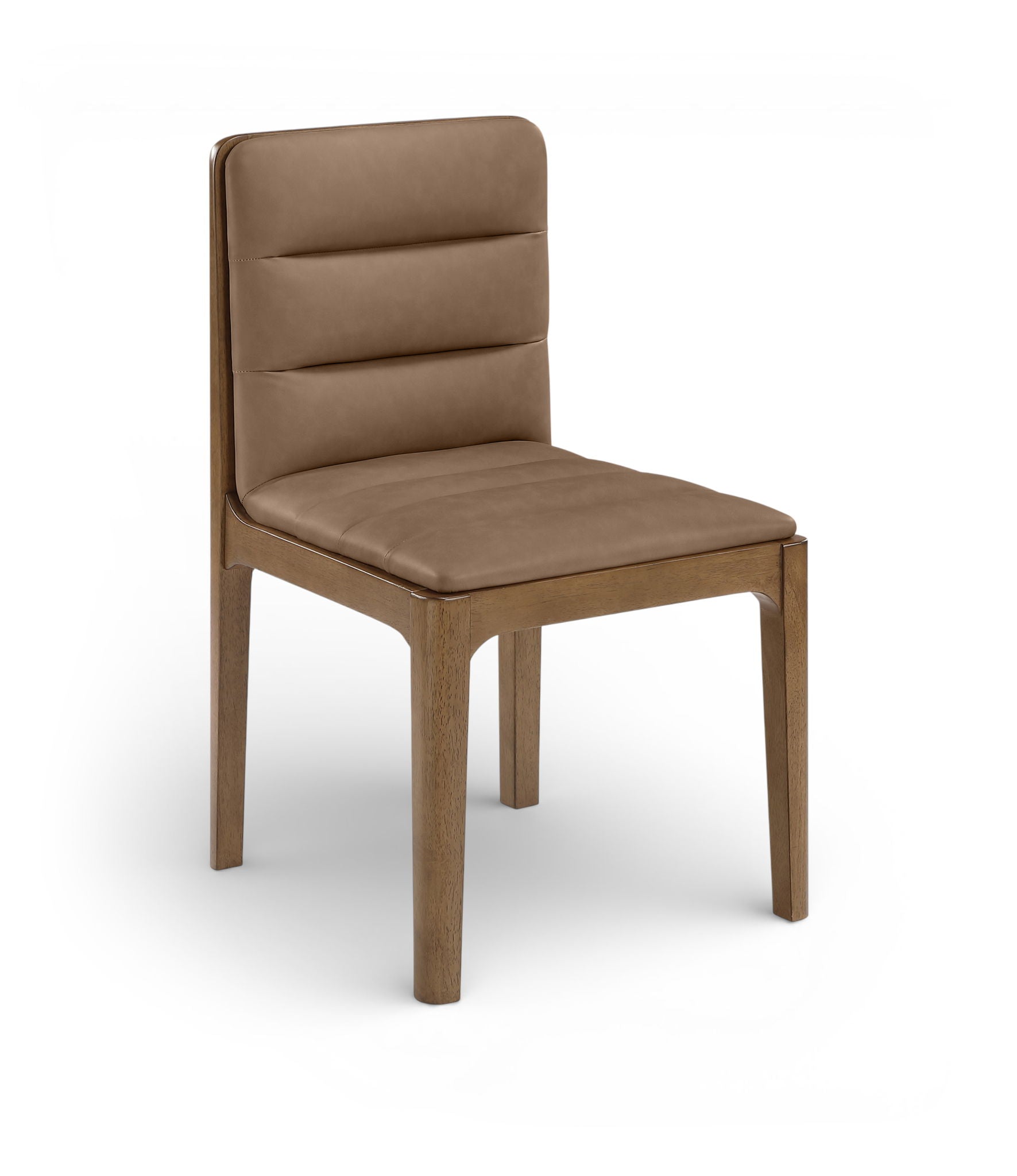 Ellis - Vegan Leather Upholstered Dining Chair (Set of 2) - Brown Base - Urban Living Furniture (Los Angeles, CA)