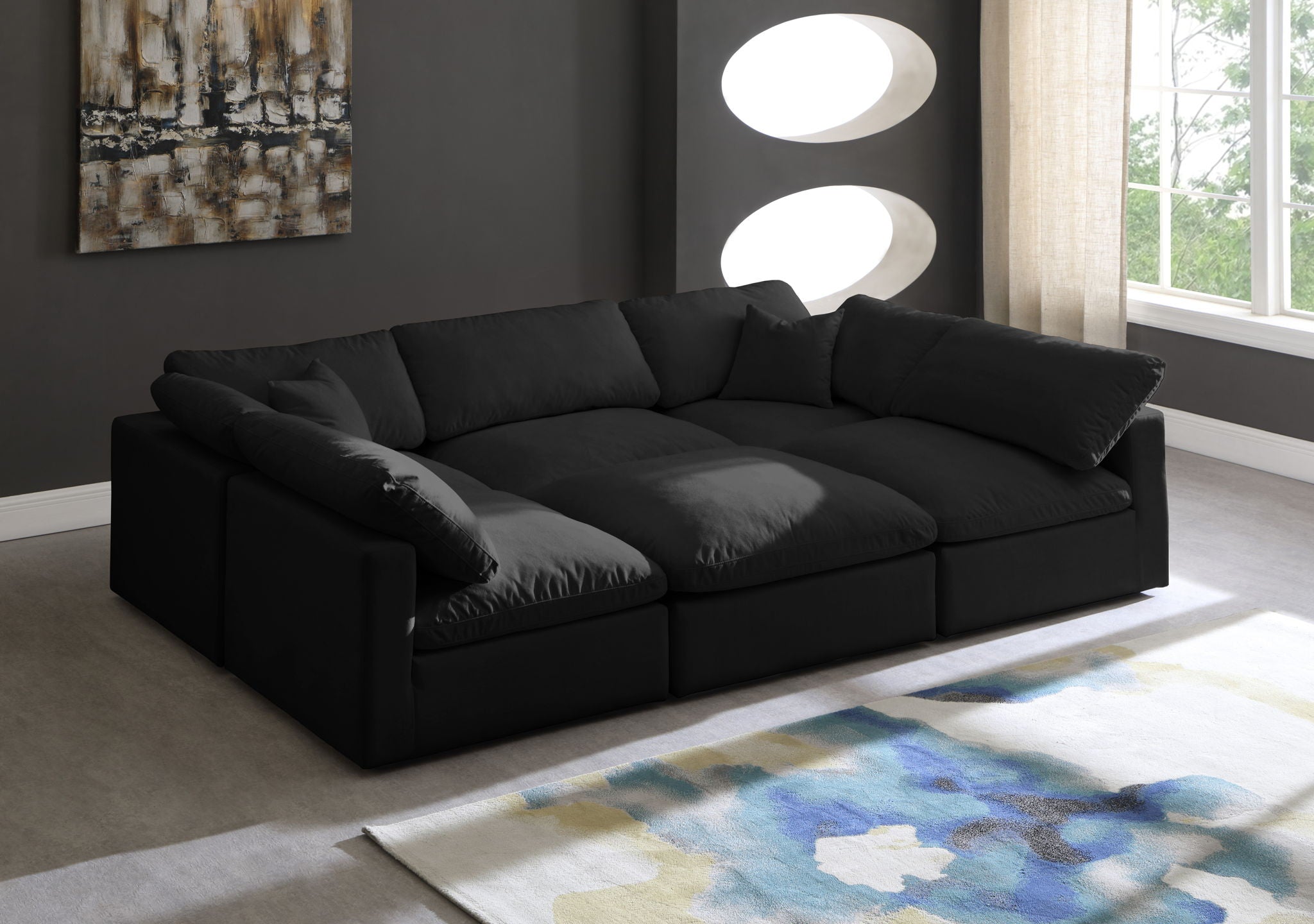 Plush - 6 Piece Modular Sectional - Urban Living Furniture (Los Angeles, CA)