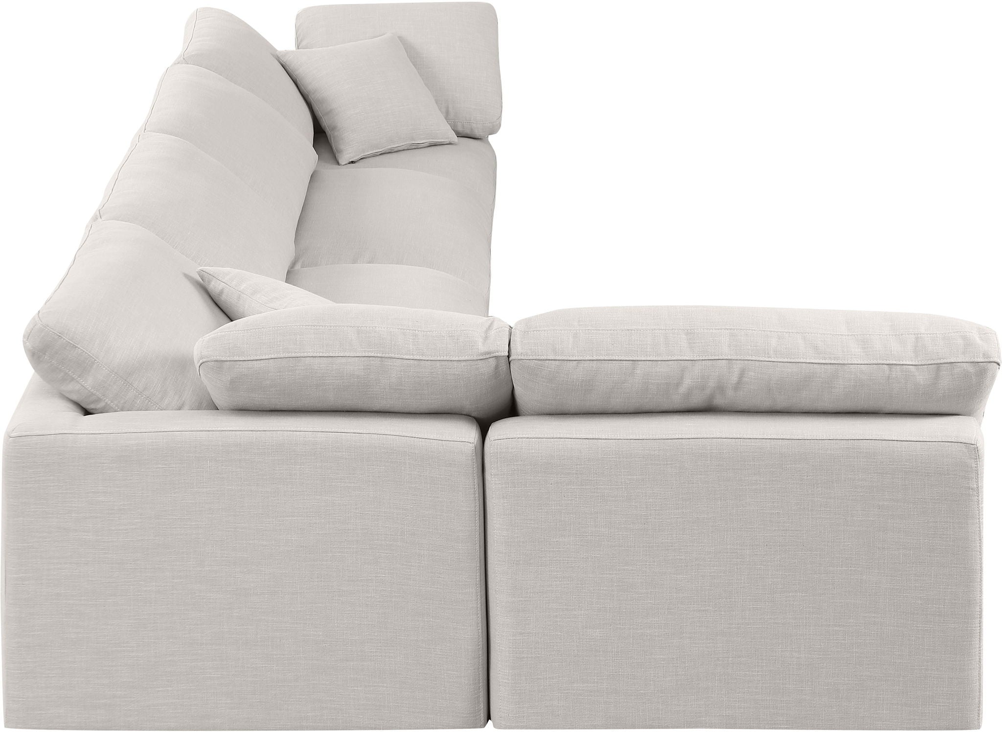 Indulge - Linen 5 Piece Modular Sectional - Urban Living Furniture (Los Angeles, CA)