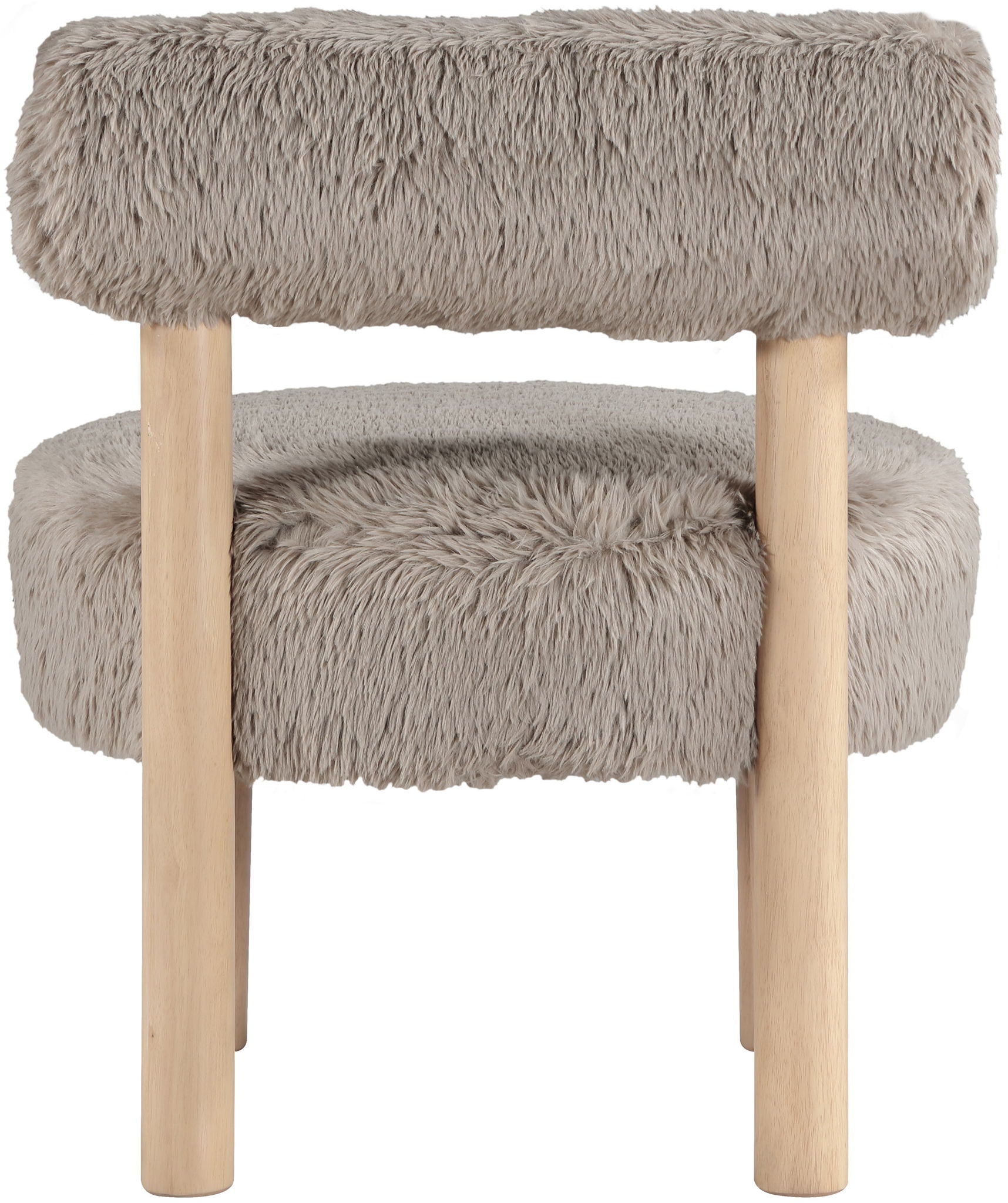 Ambre - Shearling Fabric Accent Chair - Urban Living Furniture (Los Angeles, CA)