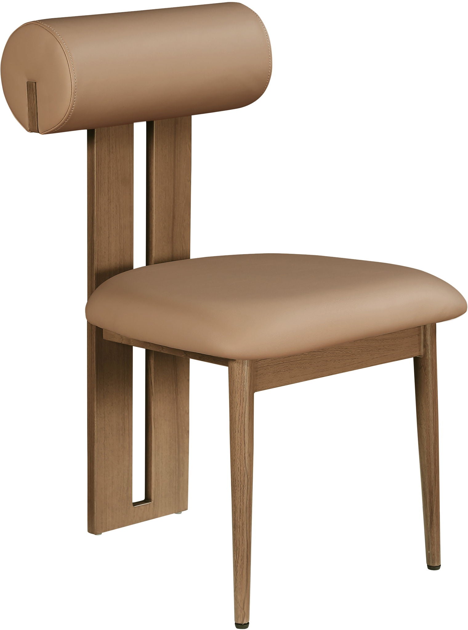 Dario - Faux Leather Dining Chair With Brown Frame (Set of 2) - Urban Living Furniture (Los Angeles, CA)
