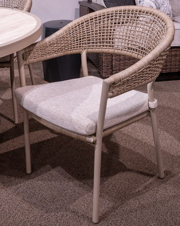 Orchard Beach - Beige - Arm Chair With Cushion (Set of 4) - Urban Living Furniture (Los Angeles, CA)