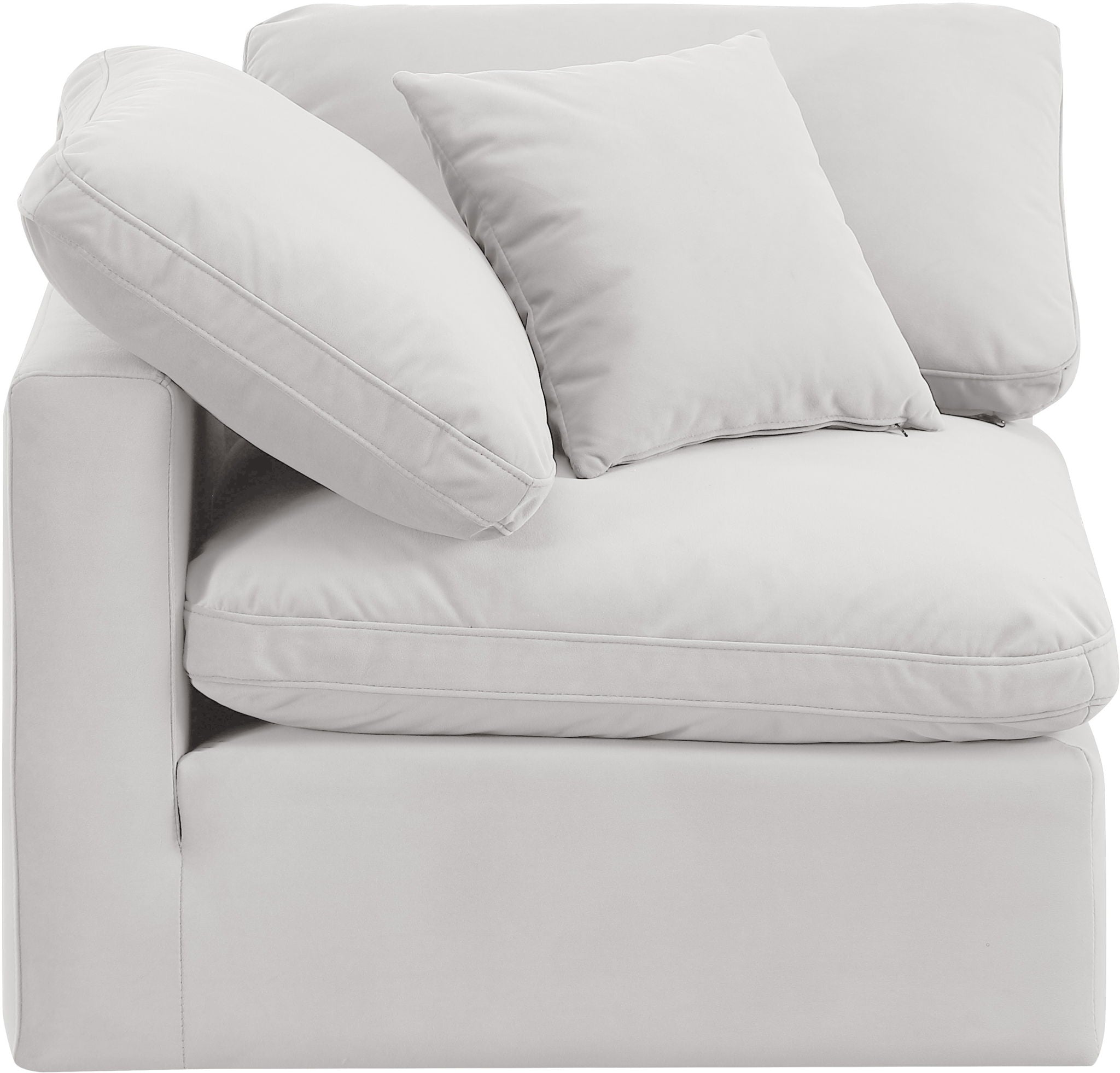 Indulge - Velvet Corner Chair - Urban Living Furniture (Los Angeles, CA)