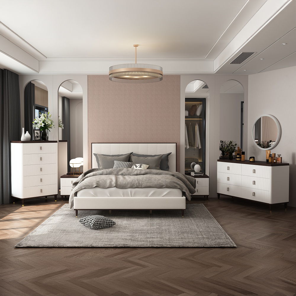 Carena - Chest - White & Brown - Urban Living Furniture (Los Angeles, CA)