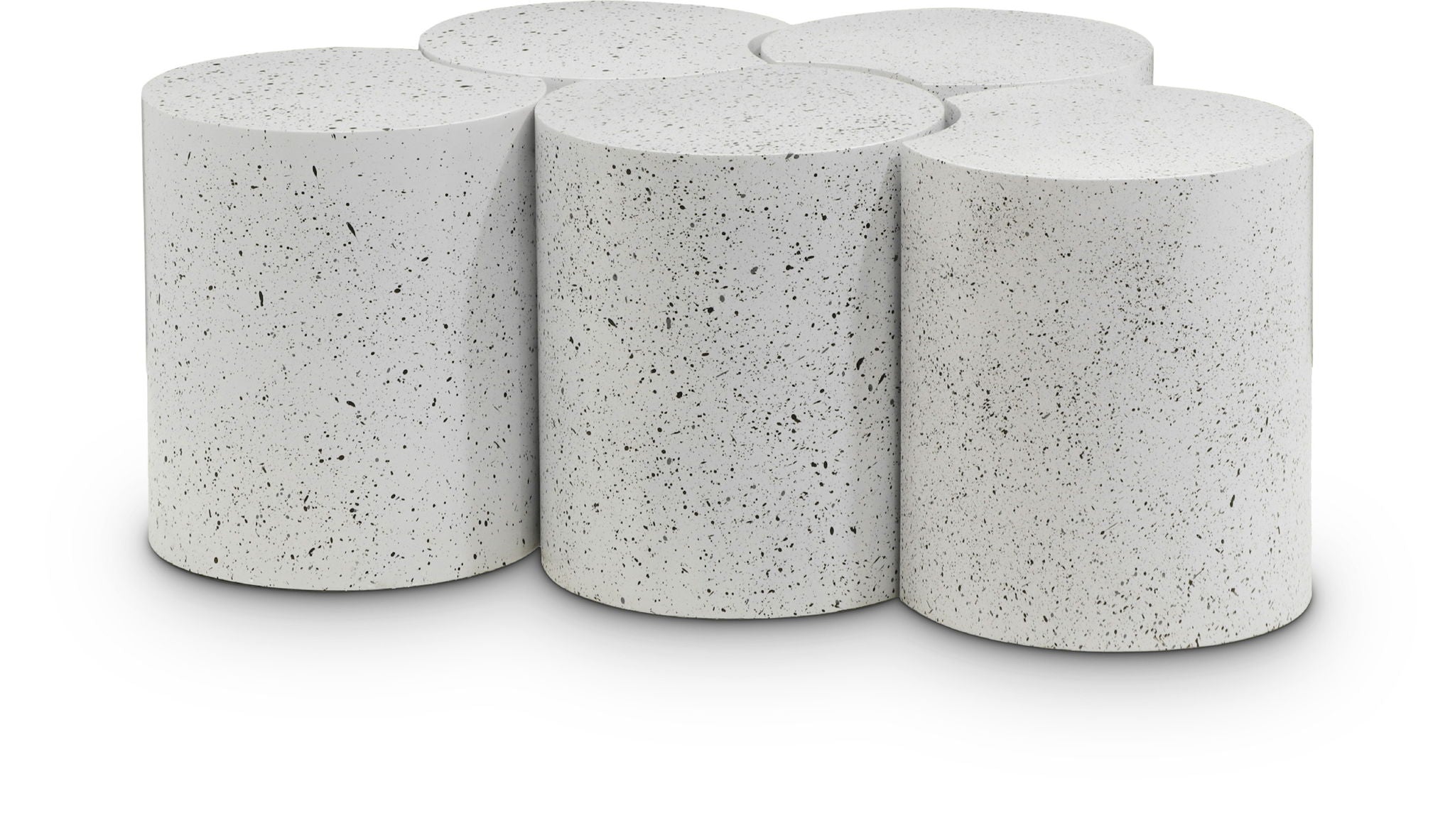 Dimple - 5 Piece Modular Coffee Table - Terazzo Finish - Urban Living Furniture (Los Angeles, CA)