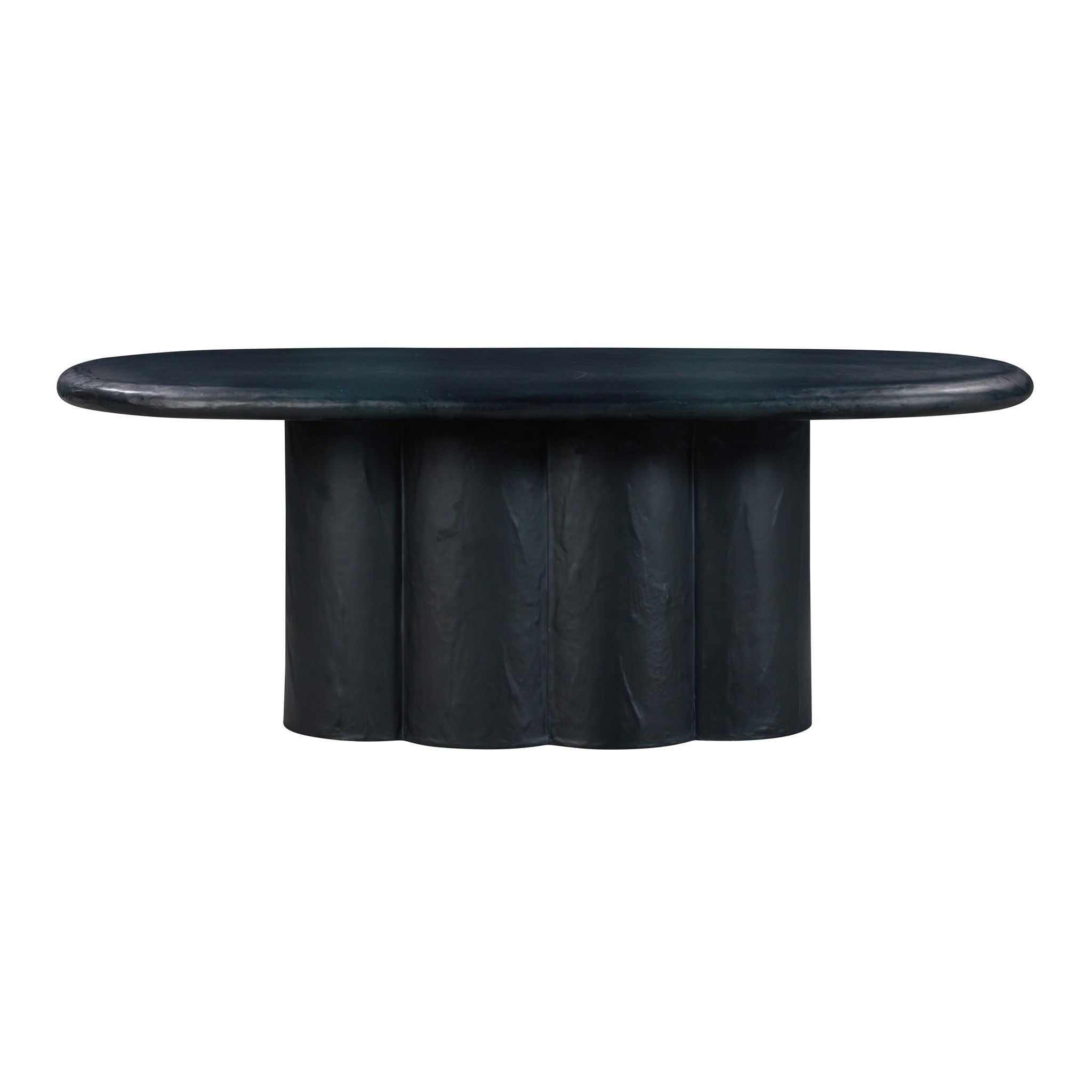 Elika - Faux Plaster Oval Dining Table - Urban Living Furniture (Los Angeles, CA)