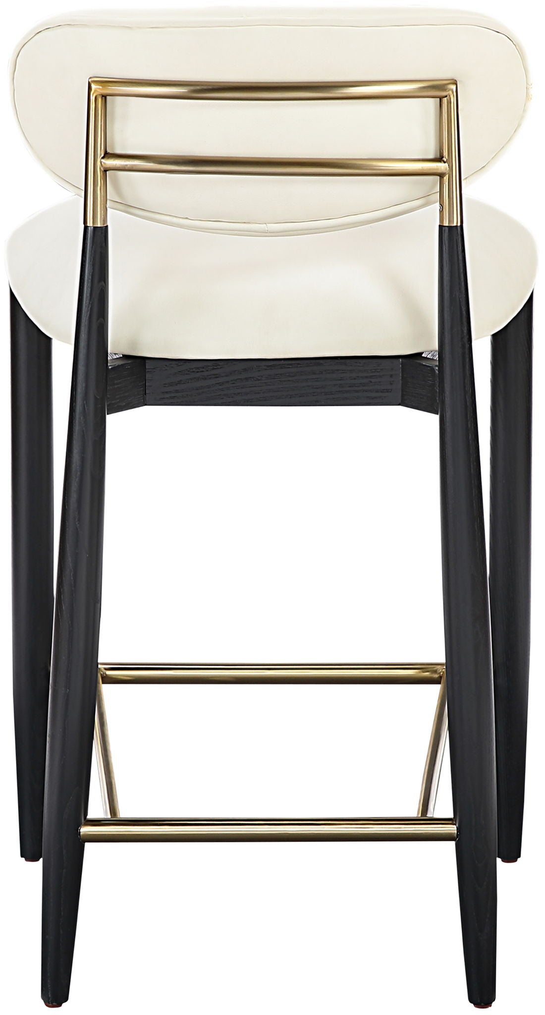 Riccio - Stool - Black And Gold Frame - Urban Living Furniture (Los Angeles, CA)