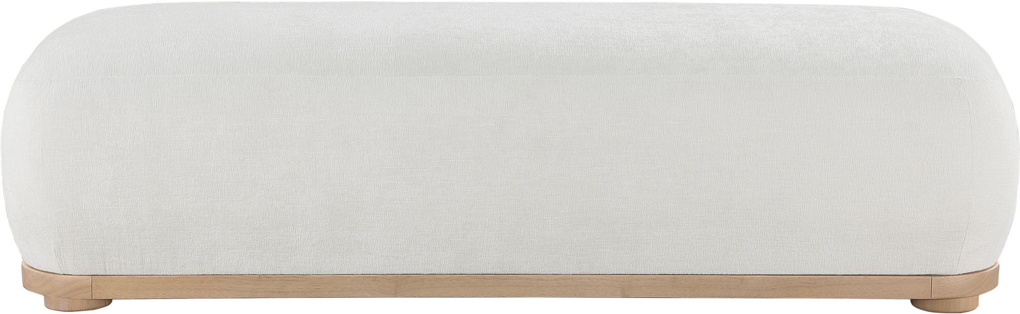 Calum - Bench - Light Brown Frame - Urban Living Furniture (Los Angeles, CA)