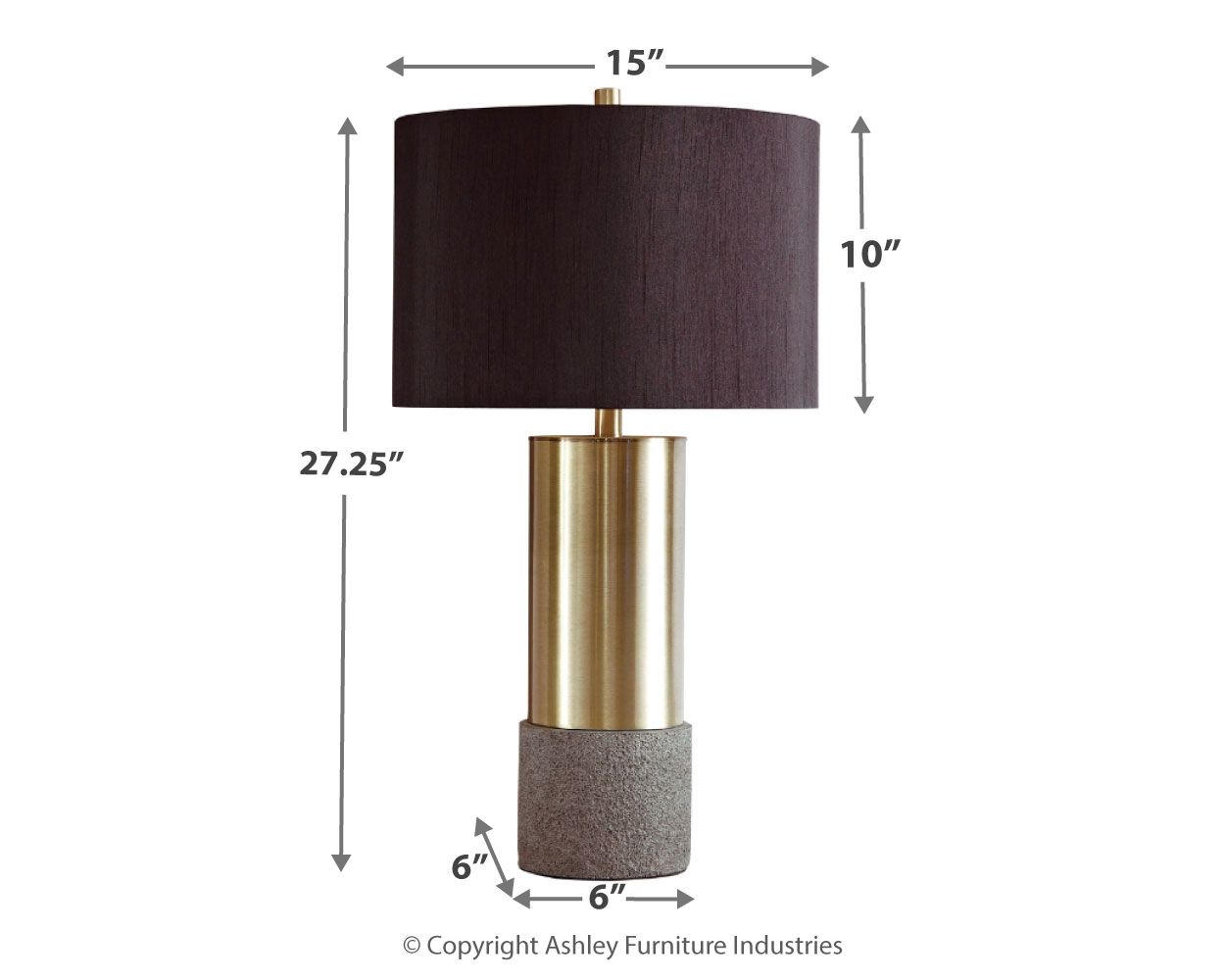 Jacek - Metal Table Lamp - Urban Living Furniture (Los Angeles, CA)
