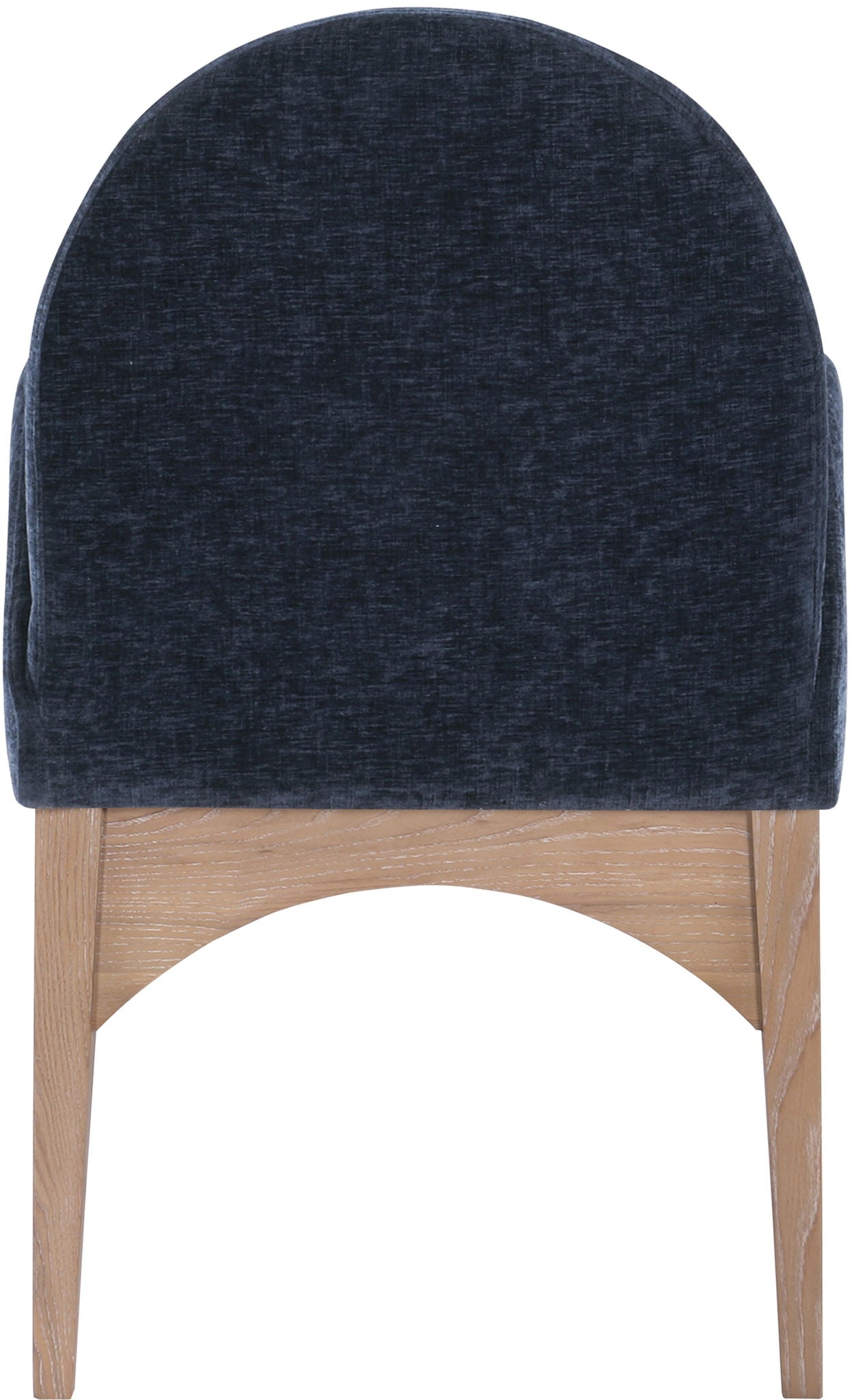 Waldorf - Chenille Dining Arm Chair With Natural Legs - Urban Living Furniture (Los Angeles, CA)