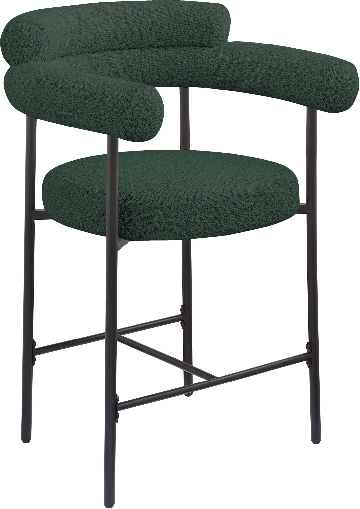 Blake - Counter Stool With Black Base (Set of 2) - Urban Living Furniture (Los Angeles, CA)