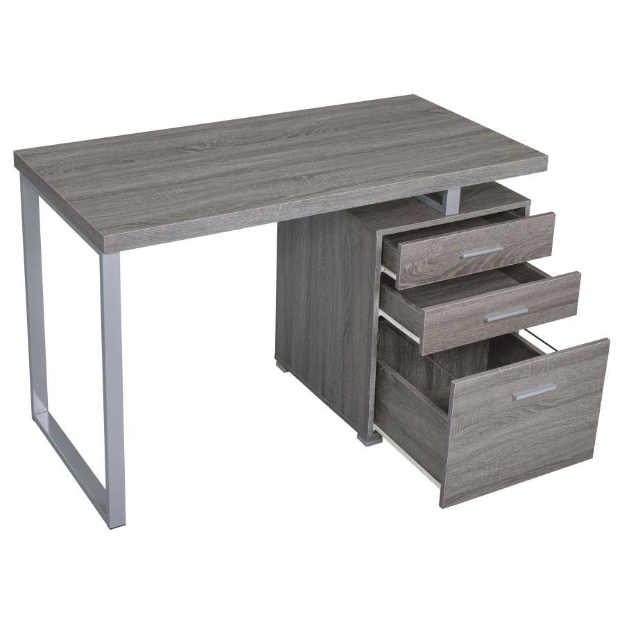 Brennan - 3-Drawer Office Computer Desk - Urban Living Furniture (Los Angeles, CA)