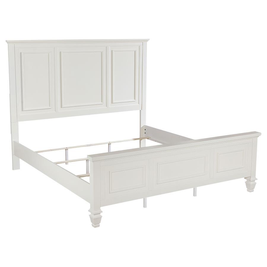 Sandy Beach - 63" Panel Bed with High Headboard - Urban Living Furniture (Los Angeles, CA)