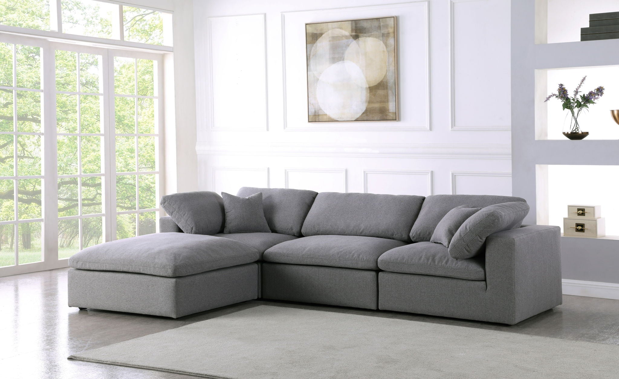 Serene - 4 Piece Modular Sectional - Urban Living Furniture (Los Angeles, CA)
