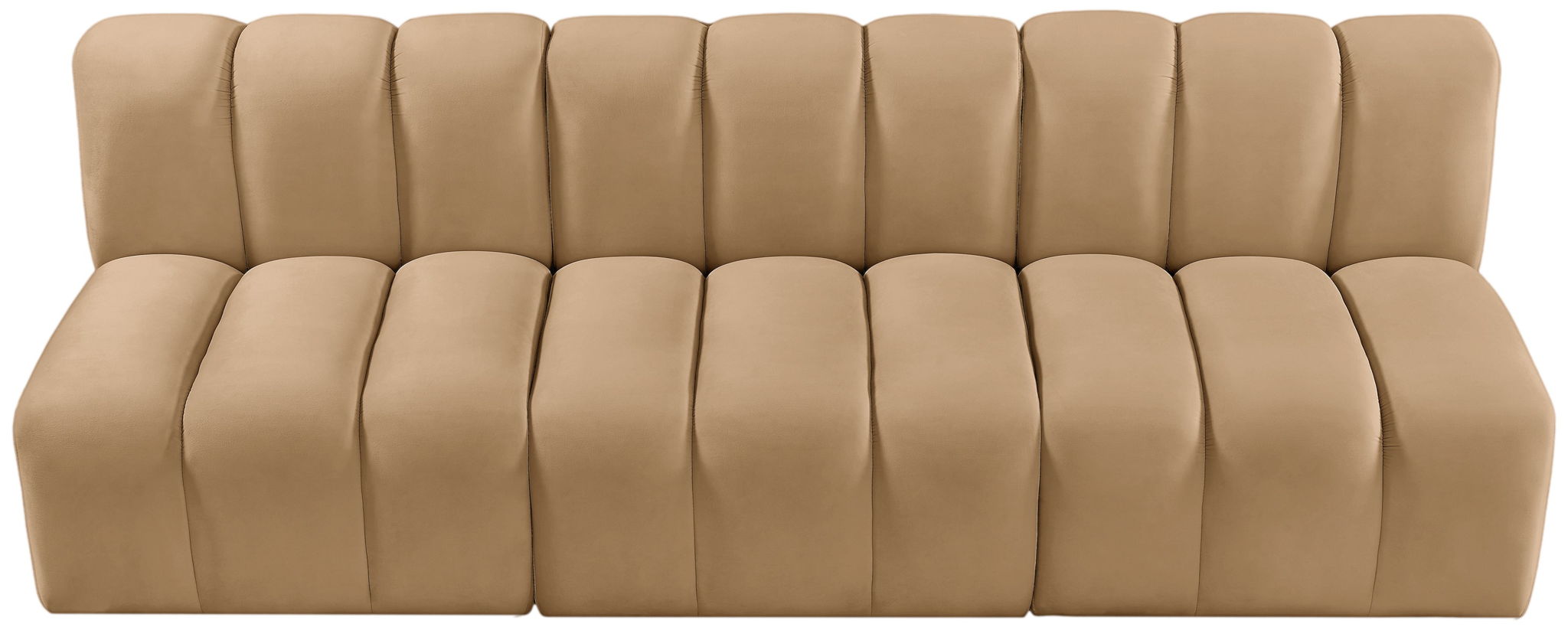 Arc - Velvet 3 Seats Modular Sofa - Urban Living Furniture (Los Angeles, CA)