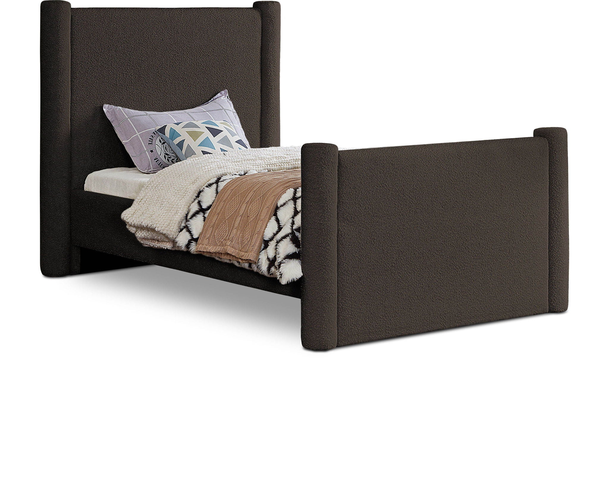 Elias - Boucle Bed - Urban Living Furniture (Los Angeles, CA)