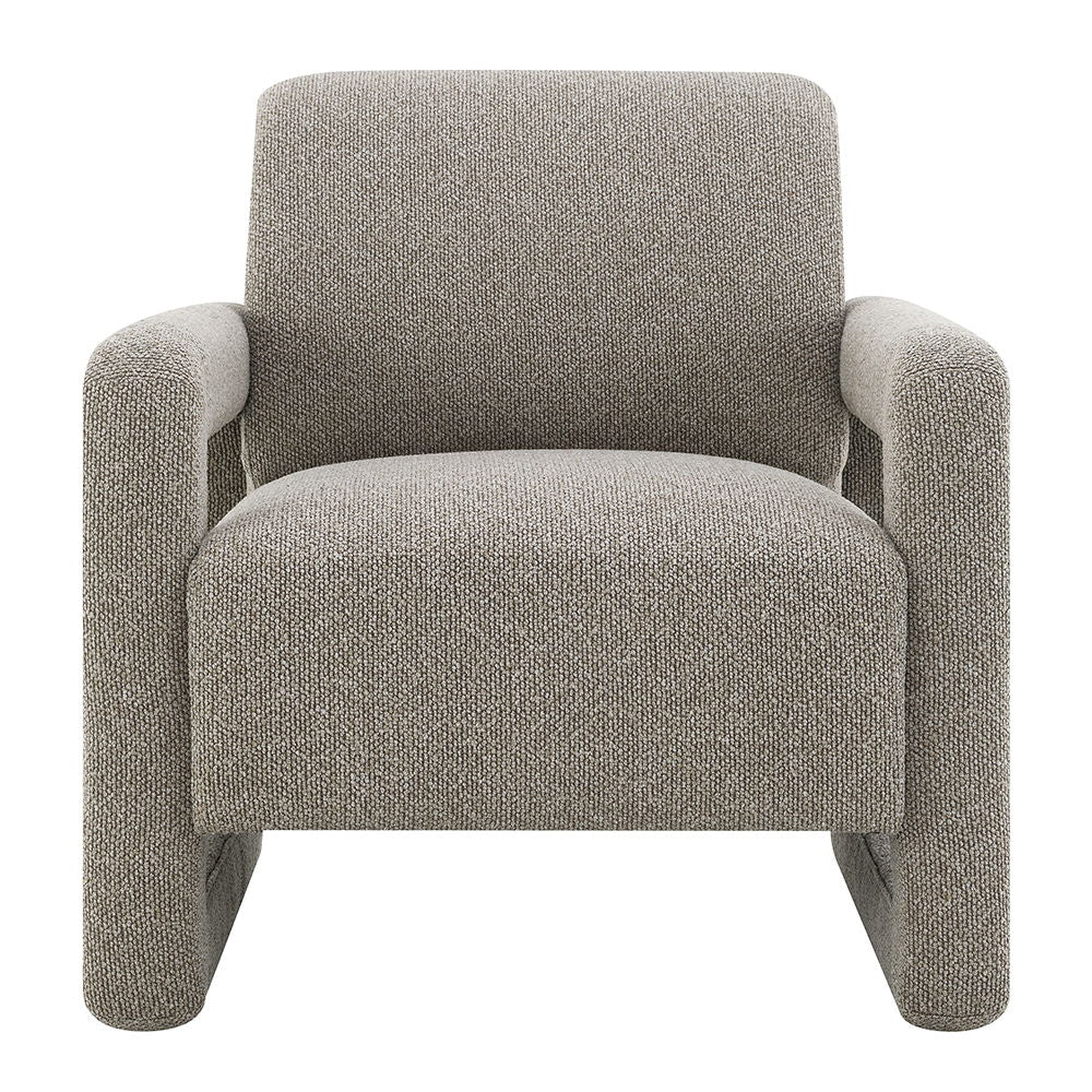 Glenda - Accent Chair - Gray Chenille - Urban Living Furniture (Los Angeles, CA)