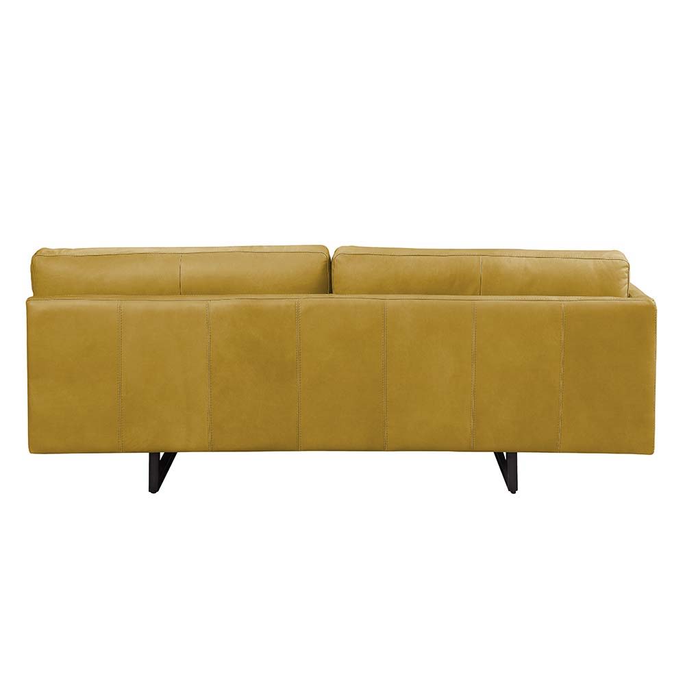 Radia - Sofa With Pillow - Turmeric Top Grain Leather - Urban Living Furniture (Los Angeles, CA)