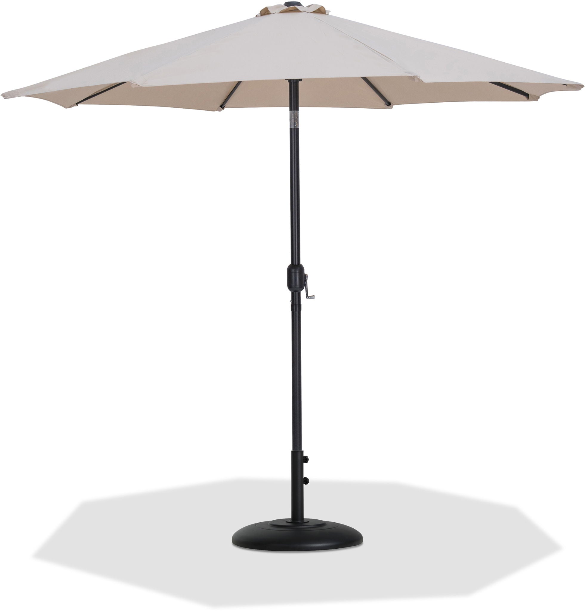 Fiji - Aluminum Patio Umbrella With Round Black Base - Urban Living Furniture (Los Angeles, CA)