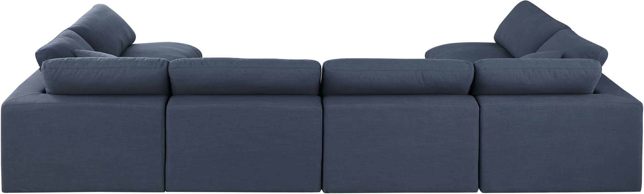 Comfy - 6 Piece Linen Modular Armless Sectional - Urban Living Furniture (Los Angeles, CA)