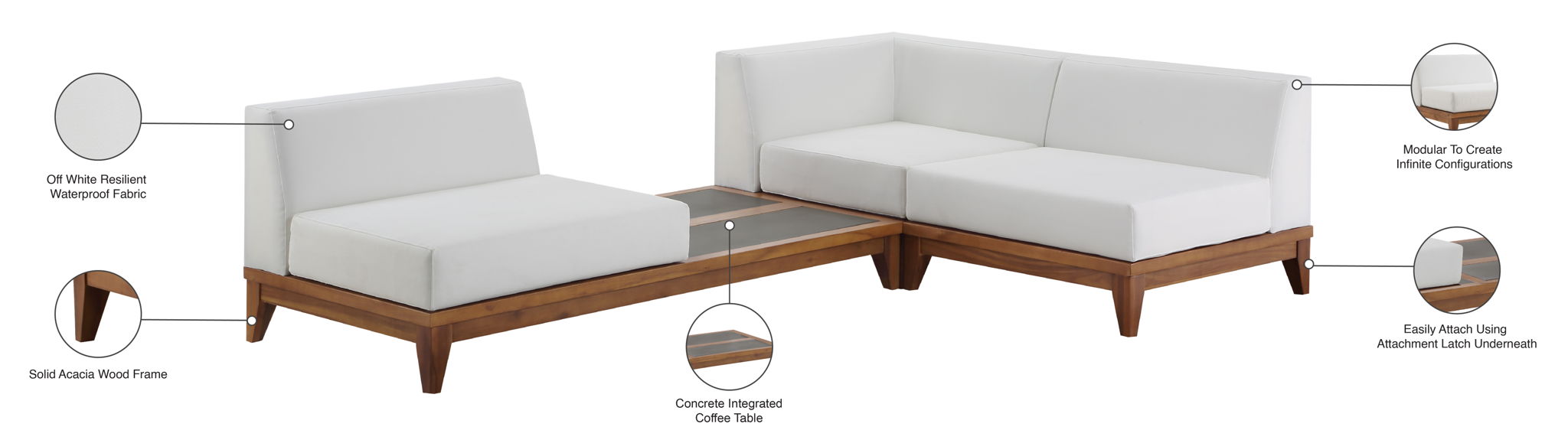 Rio - Modular Sectional - Urban Living Furniture (Los Angeles, CA)