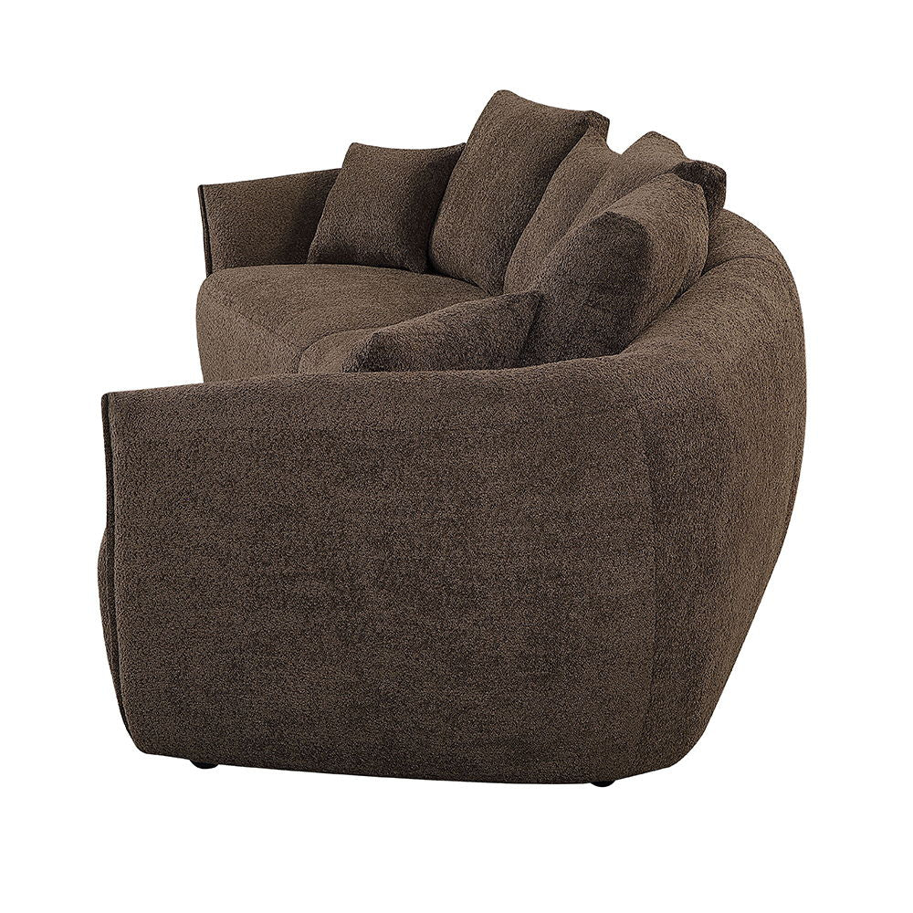 Bash - Sofa With 7 Pillows - Macca Anthology Boucle - Urban Living Furniture (Los Angeles, CA)