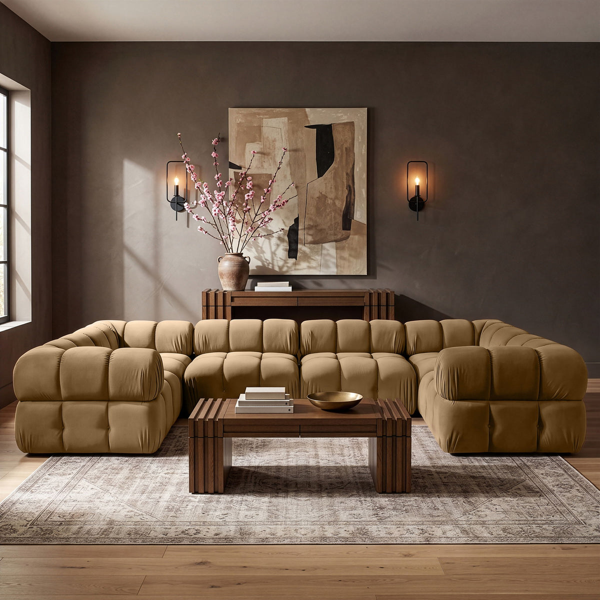 Orin - 6 Piece Modular Sectional (2 Modular Chairs, 4 Corner Chairs)