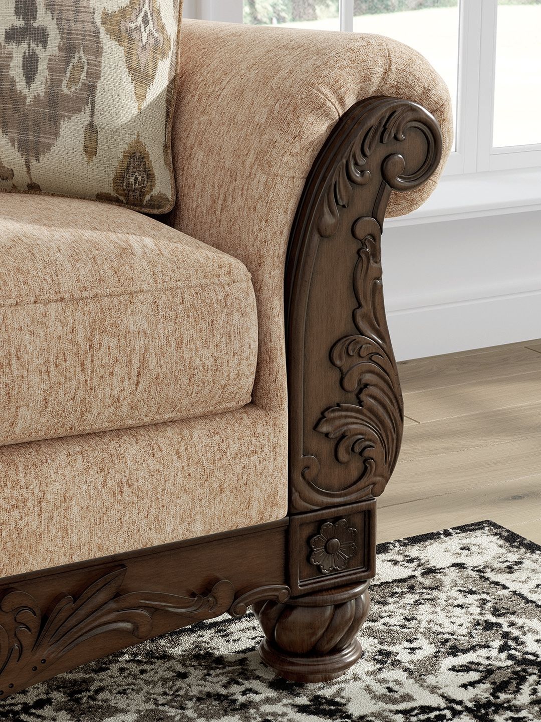 Chelsworth - Golden - Loveseat - Urban Living Furniture (Los Angeles, CA)