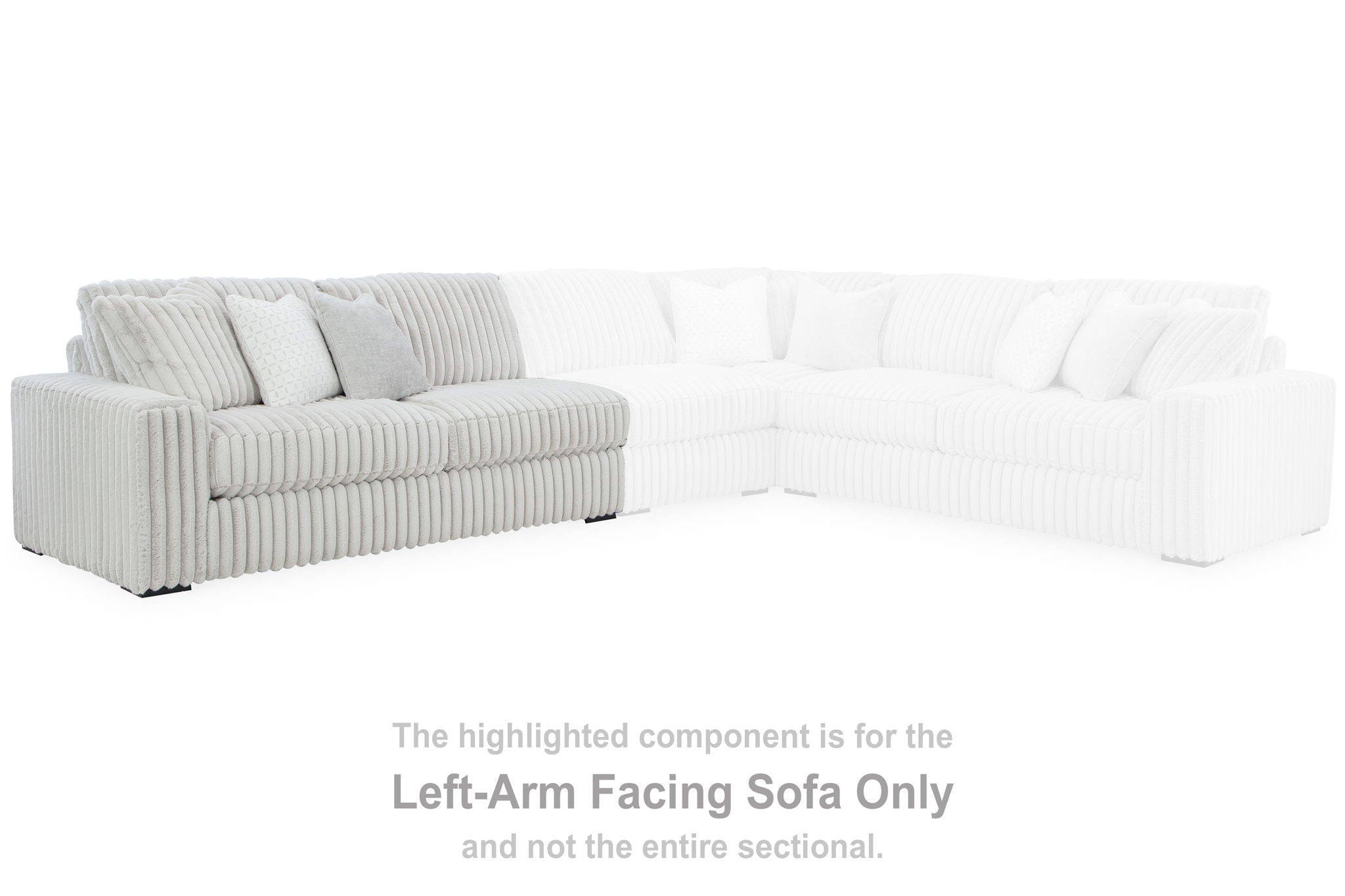 Stupendous - Alloy - Laf Sofa - Urban Living Furniture (Los Angeles, CA)