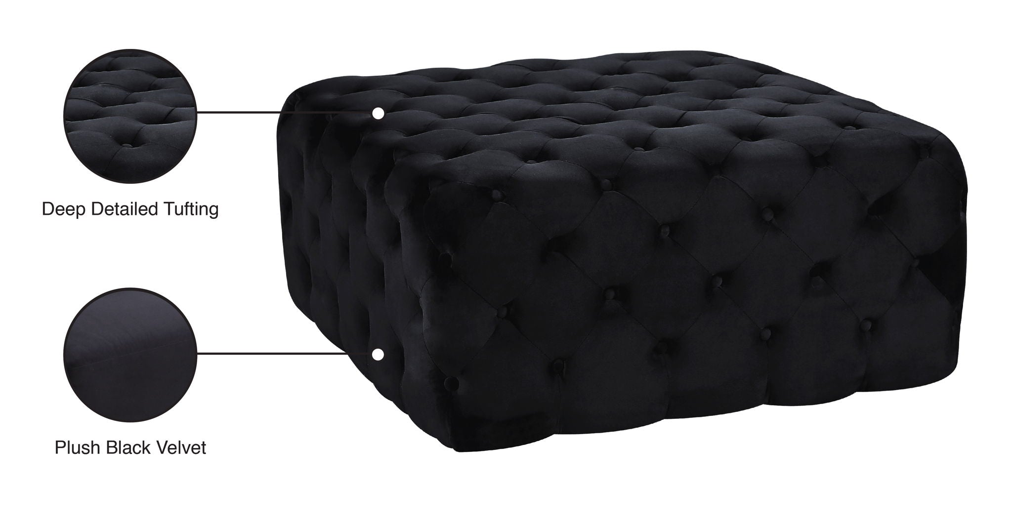 Ariel - Bench Ottoman - Urban Living Furniture (Los Angeles, CA)
