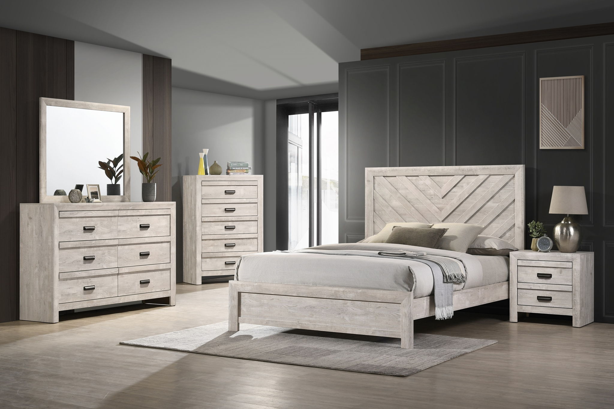 Valor - Panel Bed - Urban Living Furniture (Los Angeles, CA)