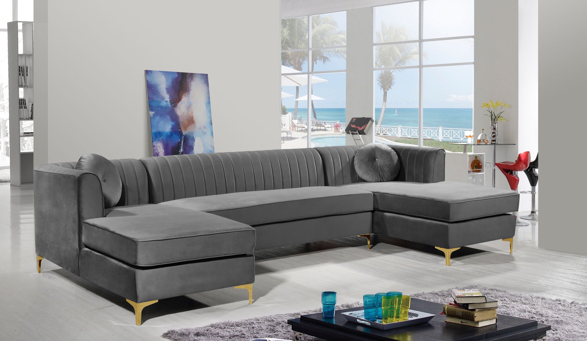 Graham - 3 Piece Sectional - Urban Living Furniture (Los Angeles, CA)