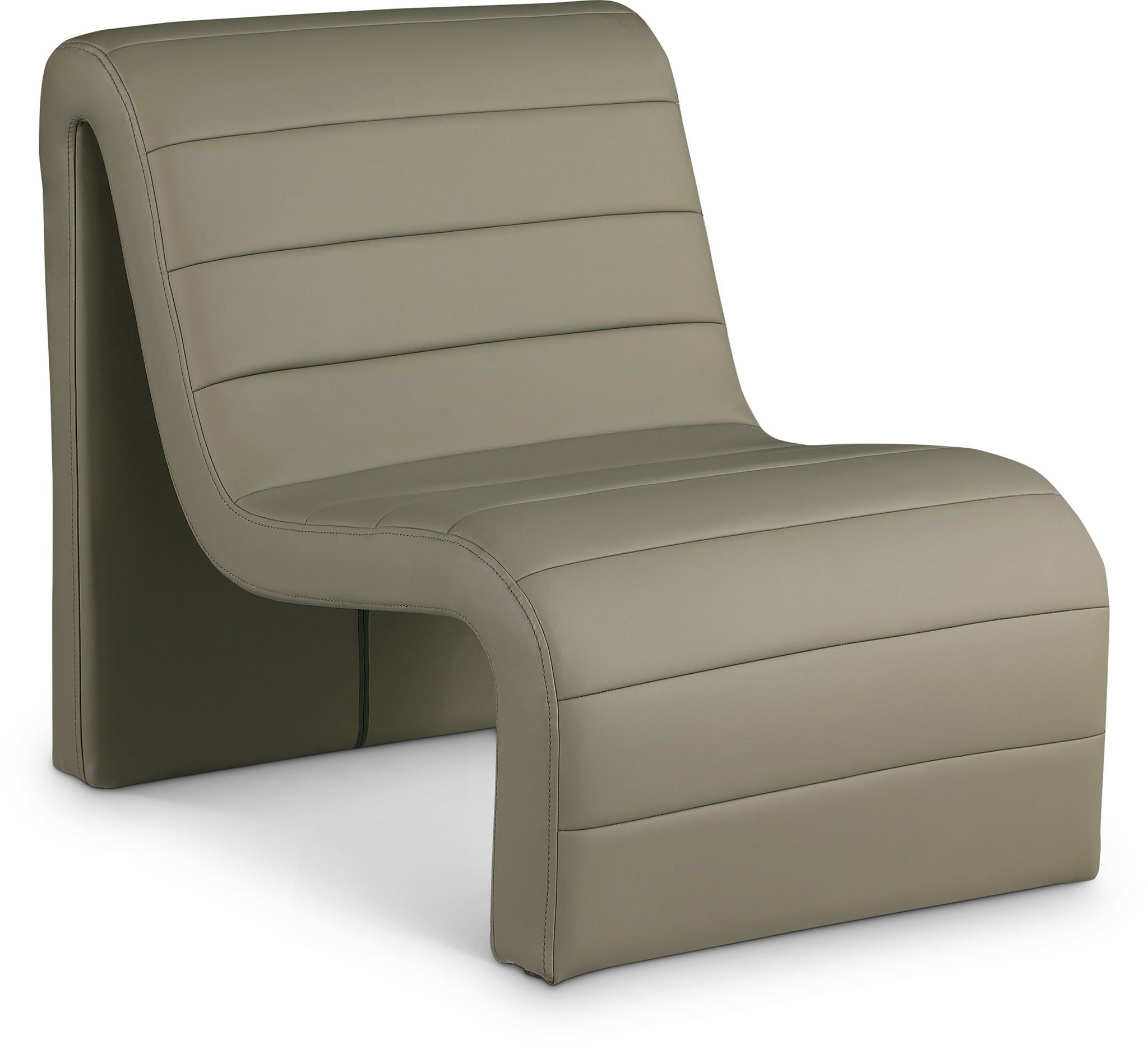 Ivy - Faux Leather Accent Chair - Urban Living Furniture (Los Angeles, CA)