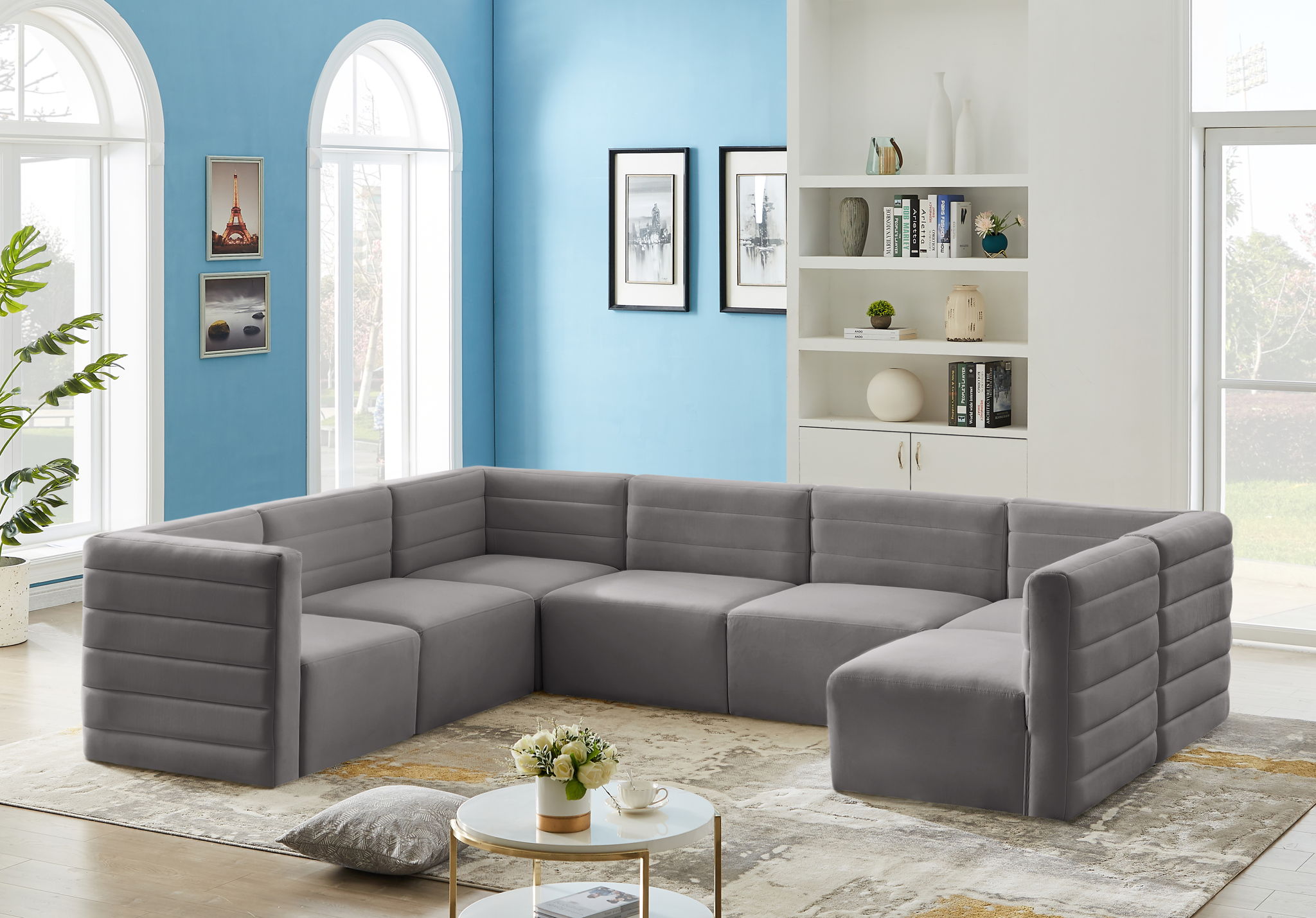 Quincy - 7 Piece Modular Sectional - Urban Living Furniture (Los Angeles, CA)