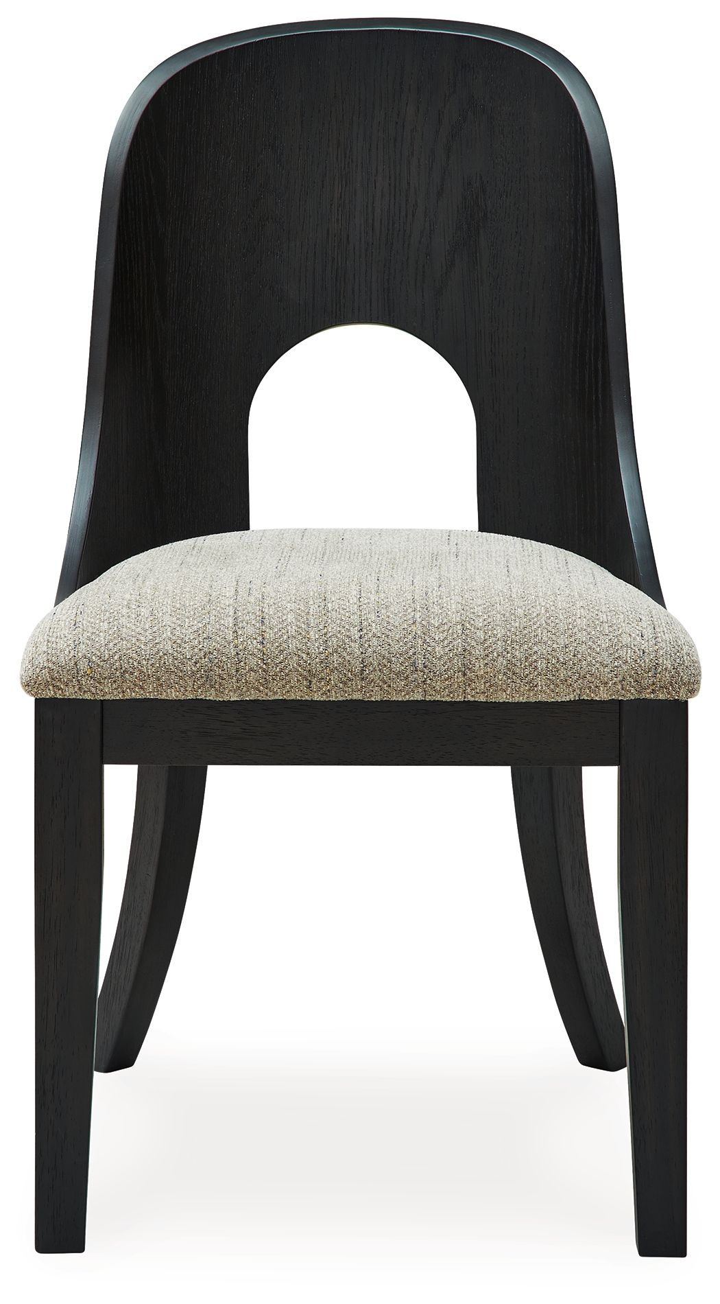 Rowanbeck - Gray / Black - Dining Upholstered Side Chair (Set of 2) - Urban Living Furniture (Los Angeles, CA)