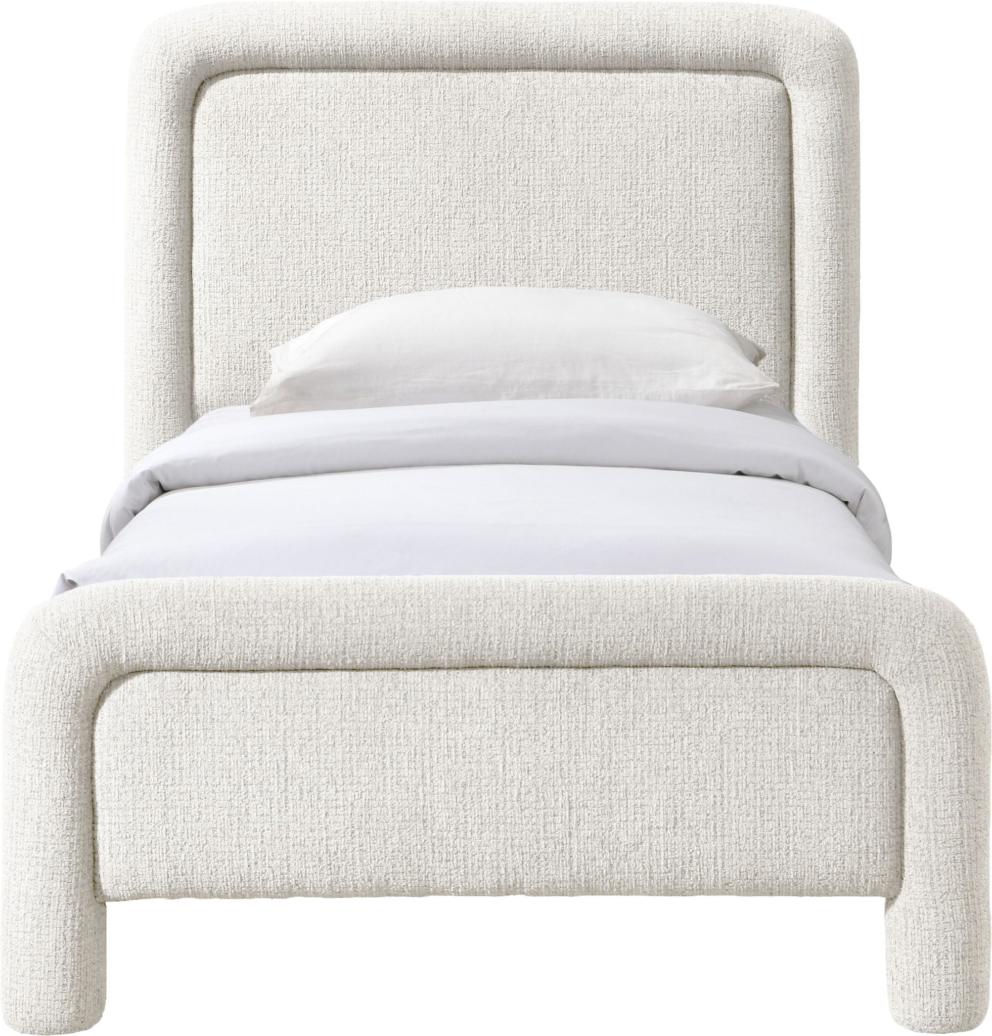 Baylor - Fabric With Interwoven Chenille Upholstered Bed - Urban Living Furniture (Los Angeles, CA)