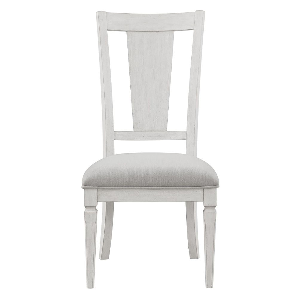 Katia - Side Chair (Set of 2) - Light Gray Linen & Weathered White - Urban Living Furniture (Los Angeles, CA)