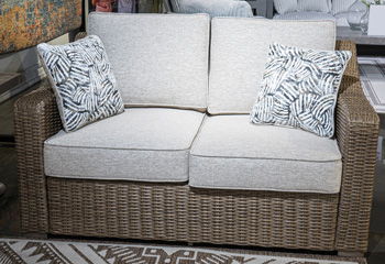 Laguna Heights - Beige - Loveseat With Cushion - Urban Living Furniture (Los Angeles, CA)