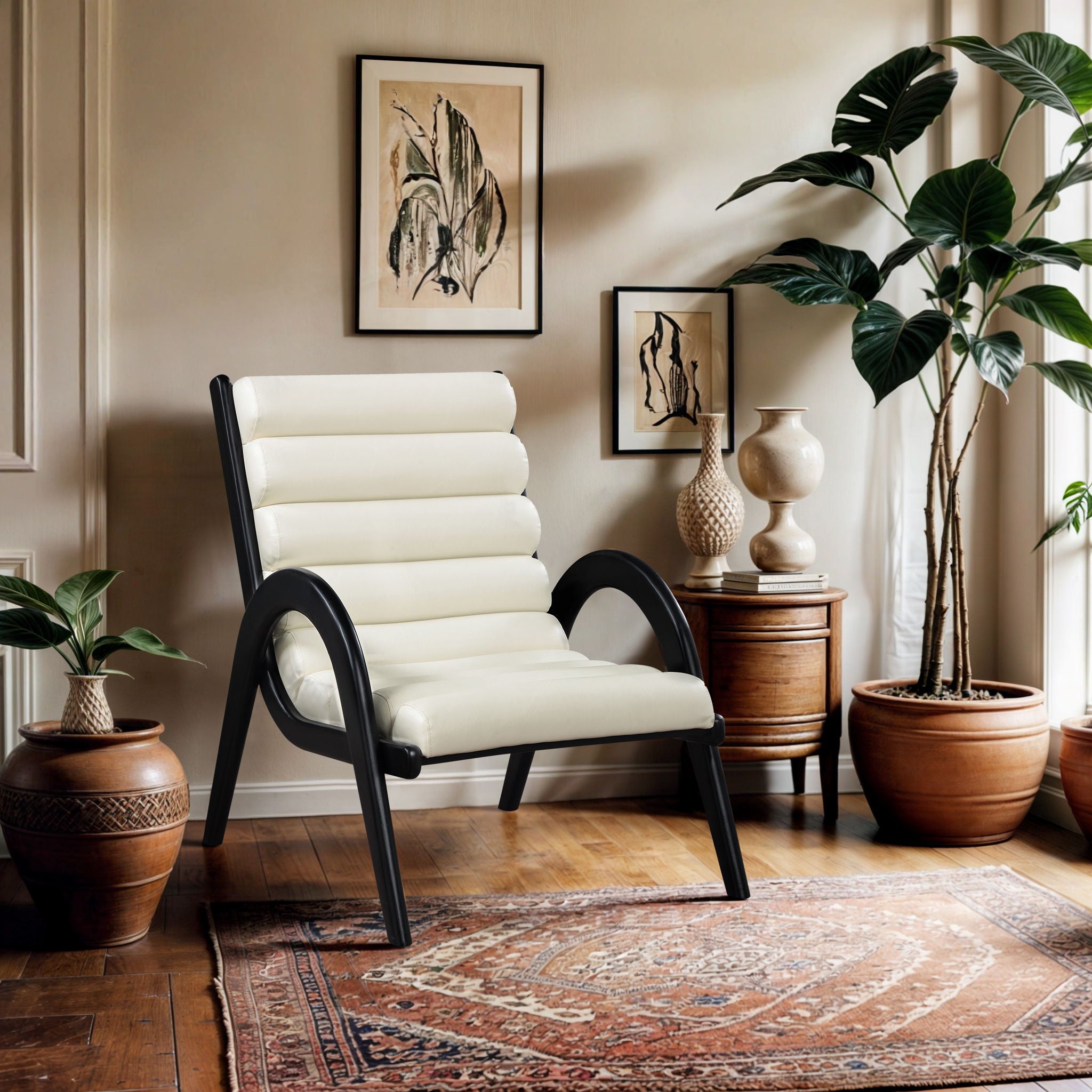 Randal - Accent Chair - Black Frame - Urban Living Furniture (Los Angeles, CA)