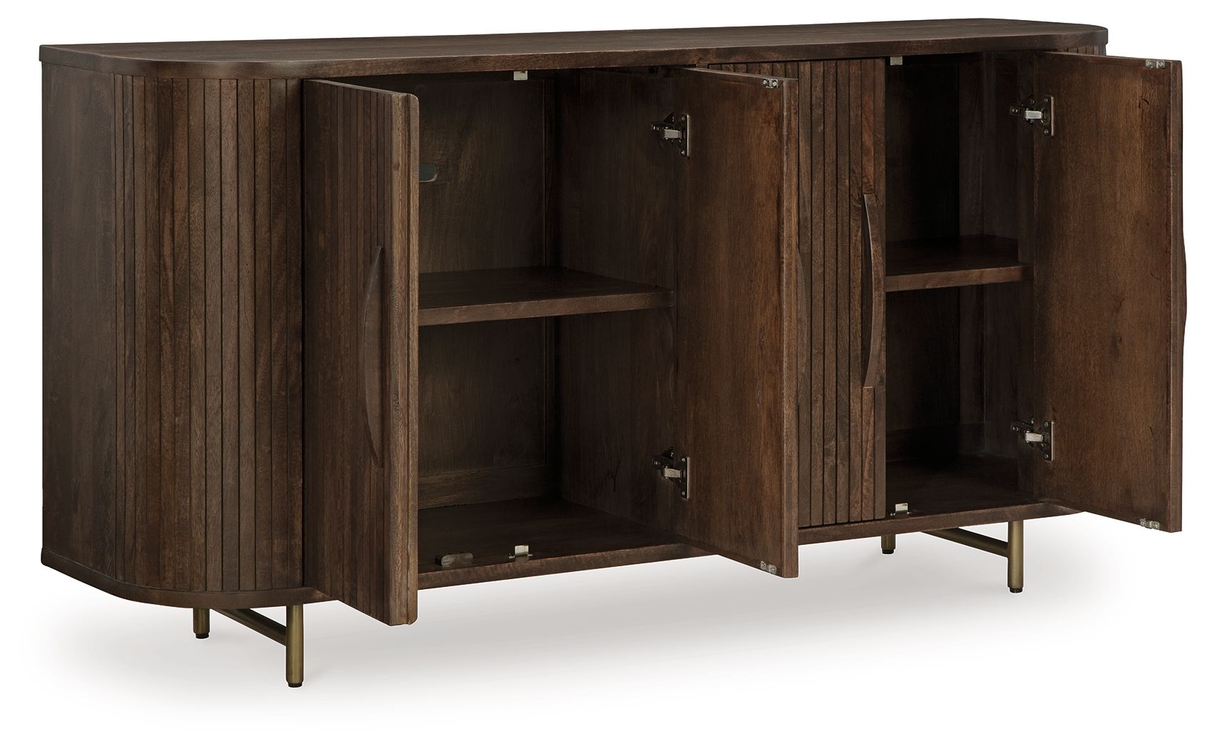 Amickly - Dark Brown - Accent Cabinet - Urban Living Furniture (Los Angeles, CA)