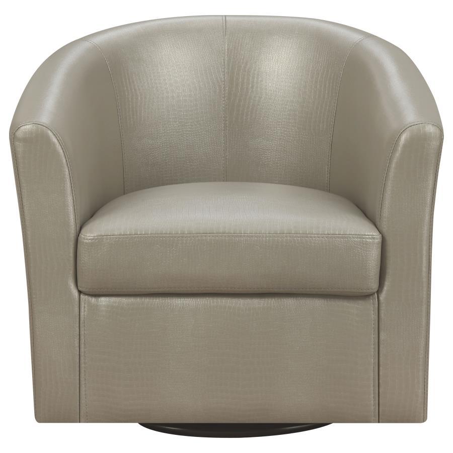 Turner - Upholstered Barrel Back Swivel Chair - Urban Living Furniture (Los Angeles, CA)