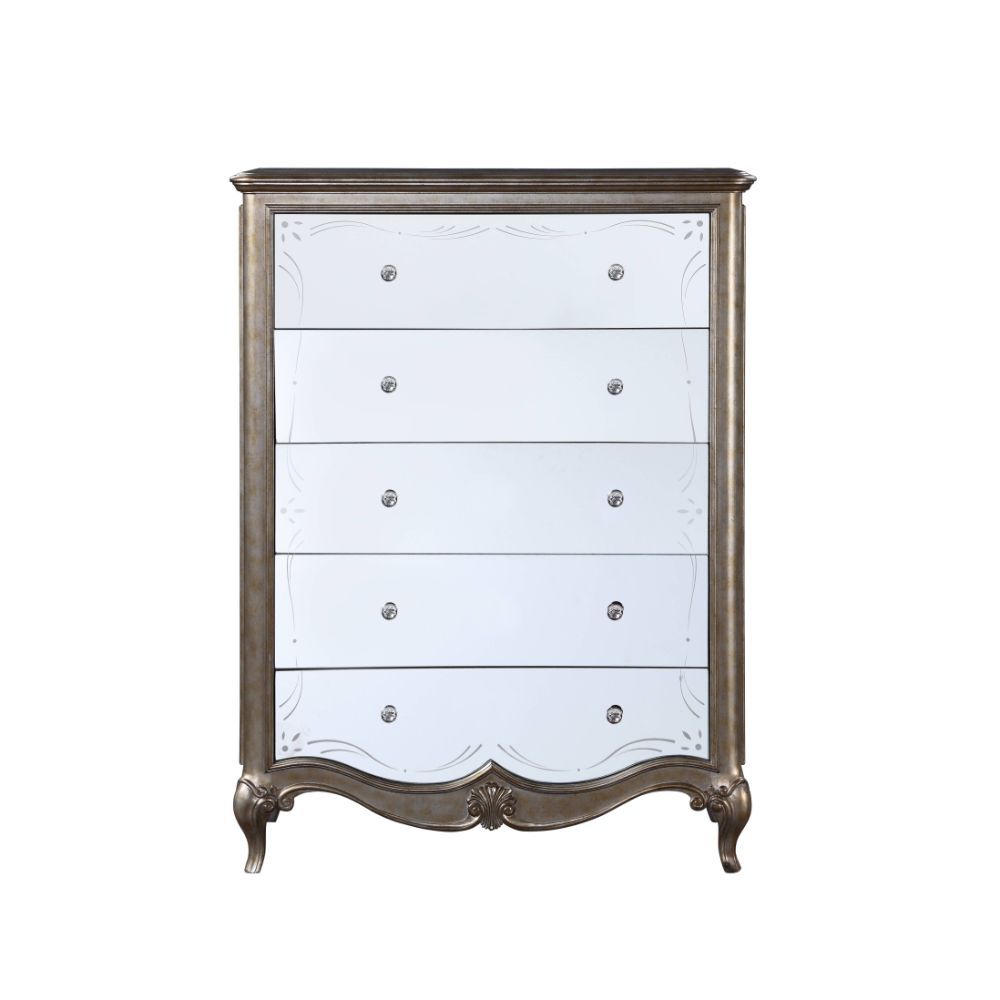 Esteban - Chest - Antique Champagne - Urban Living Furniture (Los Angeles, CA)