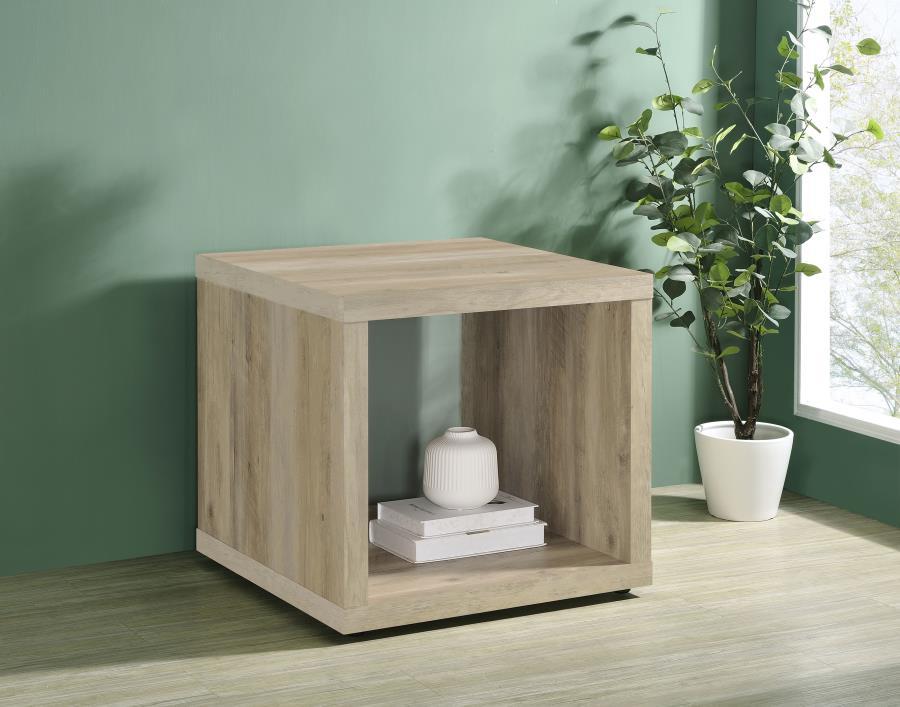 Frisco - Square Engineered Wood Side End Table - Urban Living Furniture (Los Angeles, CA)