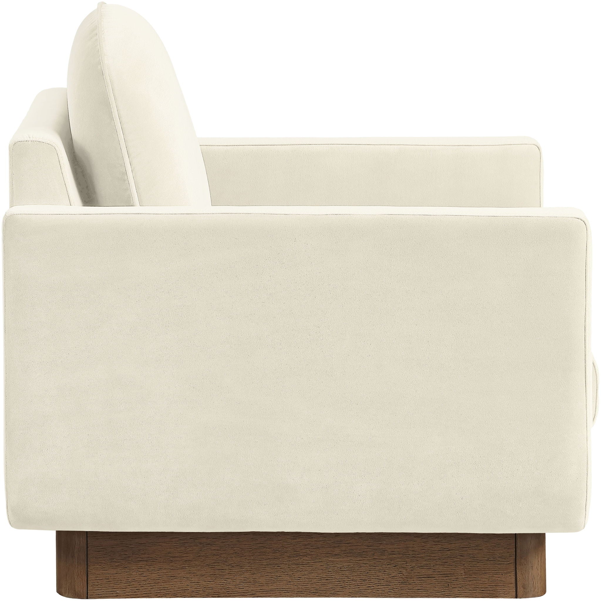Diviento - Velvet Performance Fabric Upholstered Accent Chair - Urban Living Furniture (Los Angeles, CA)