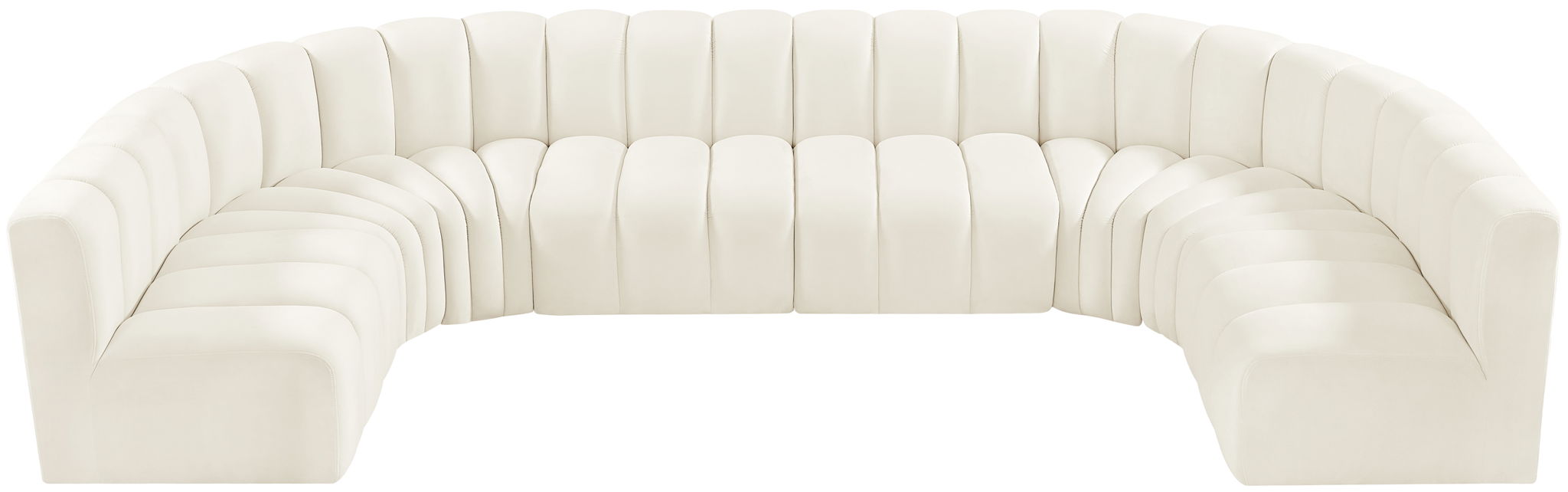 Arc - Velvet Modular U-Shaped Sectional - Urban Living Furniture (Los Angeles, CA)