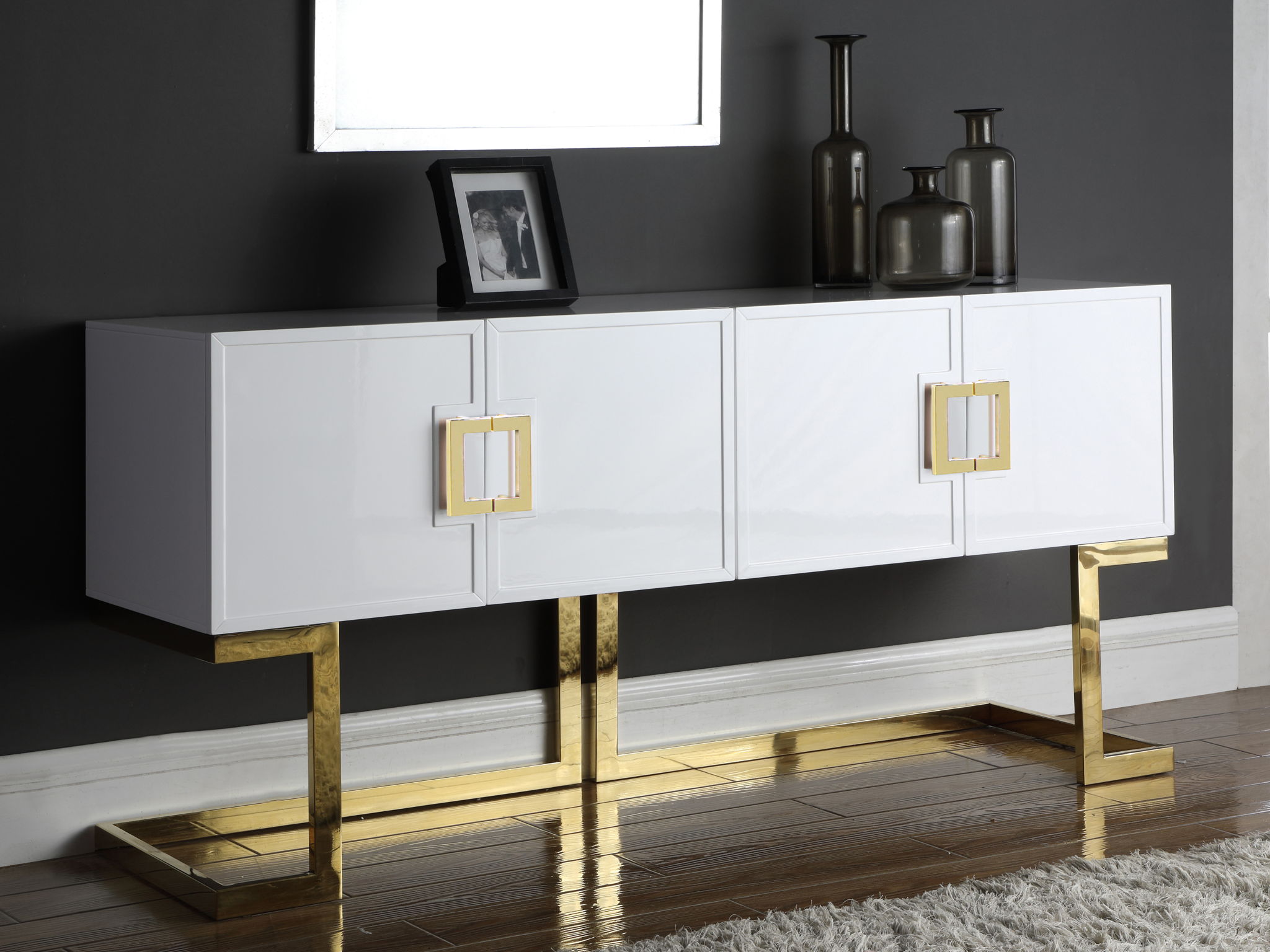 Beth - Sideboard with Gold Legs - Urban Living Furniture (Los Angeles, CA)